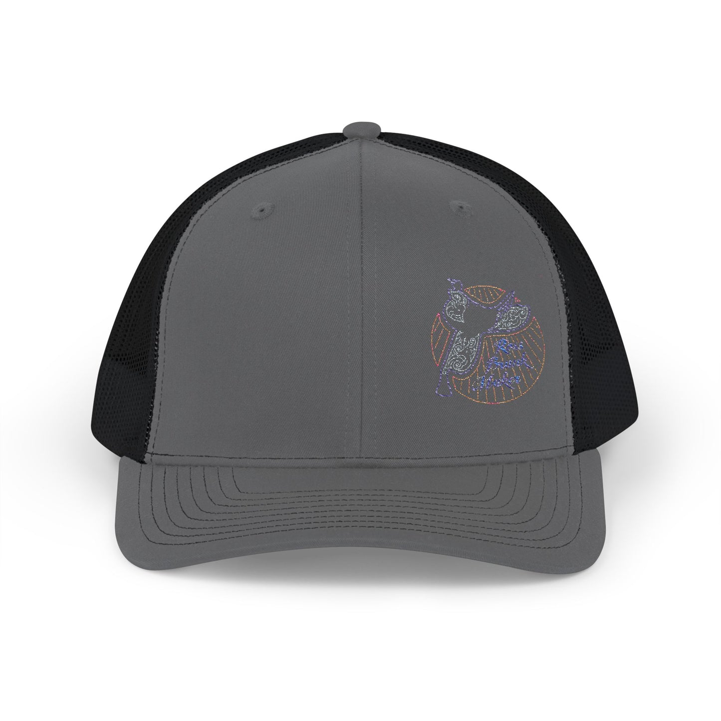 "Makers Mark" Embroidered Snapback Trucker Cap