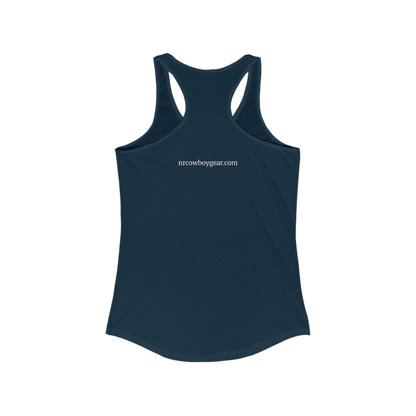 Racerback Tank - Cowboy Cowgirl Buckaroo Sexy Western Print