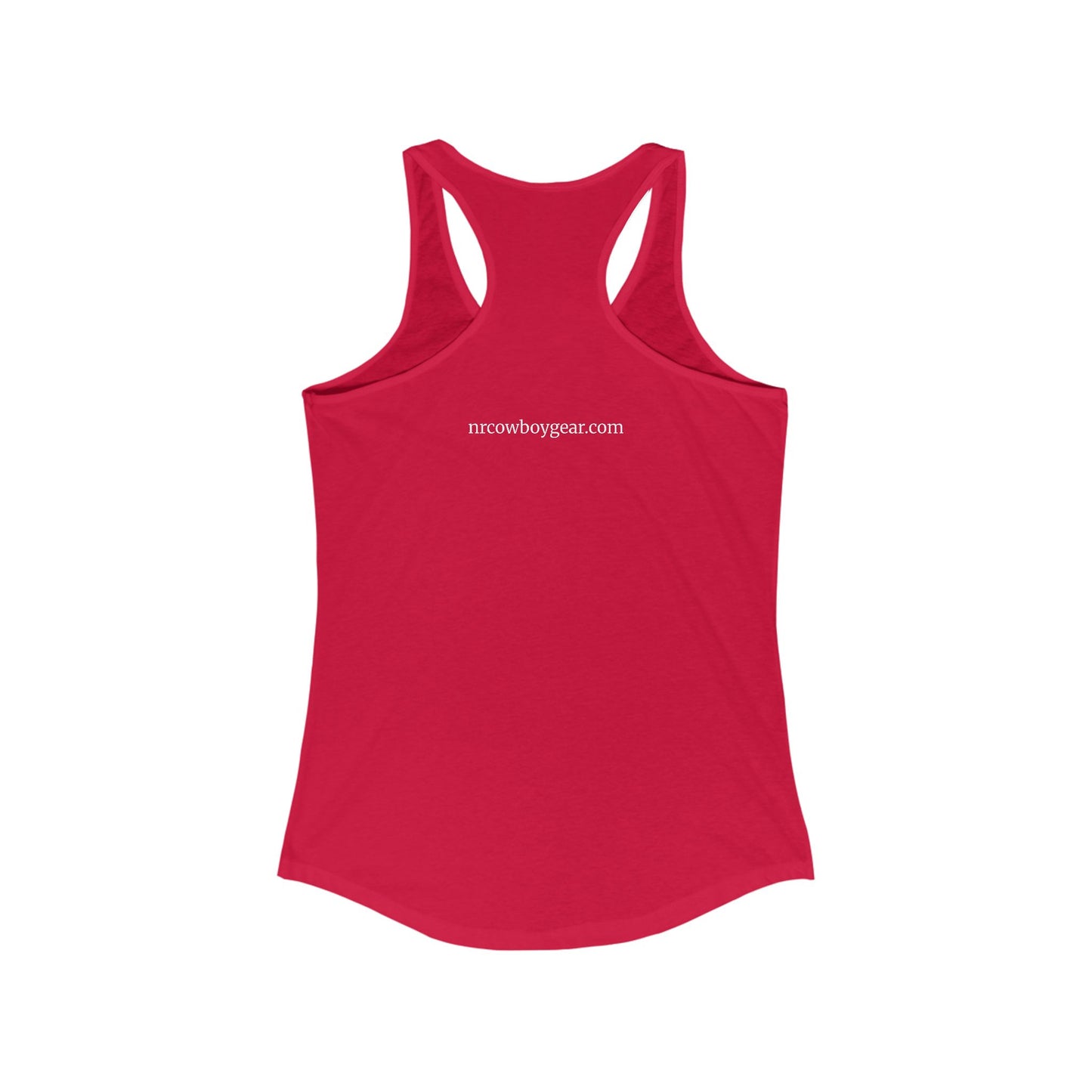 Racerback Tank - Cowboy Cowgirl Buckaroo Sexy Western Print