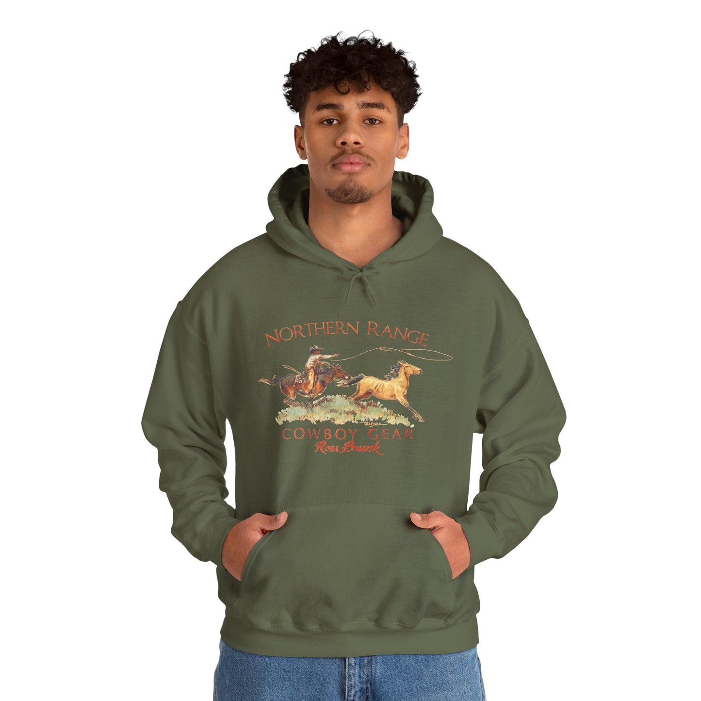 "Northern Range" Unisex Heavy Blend™ Hooded Sweatshirt