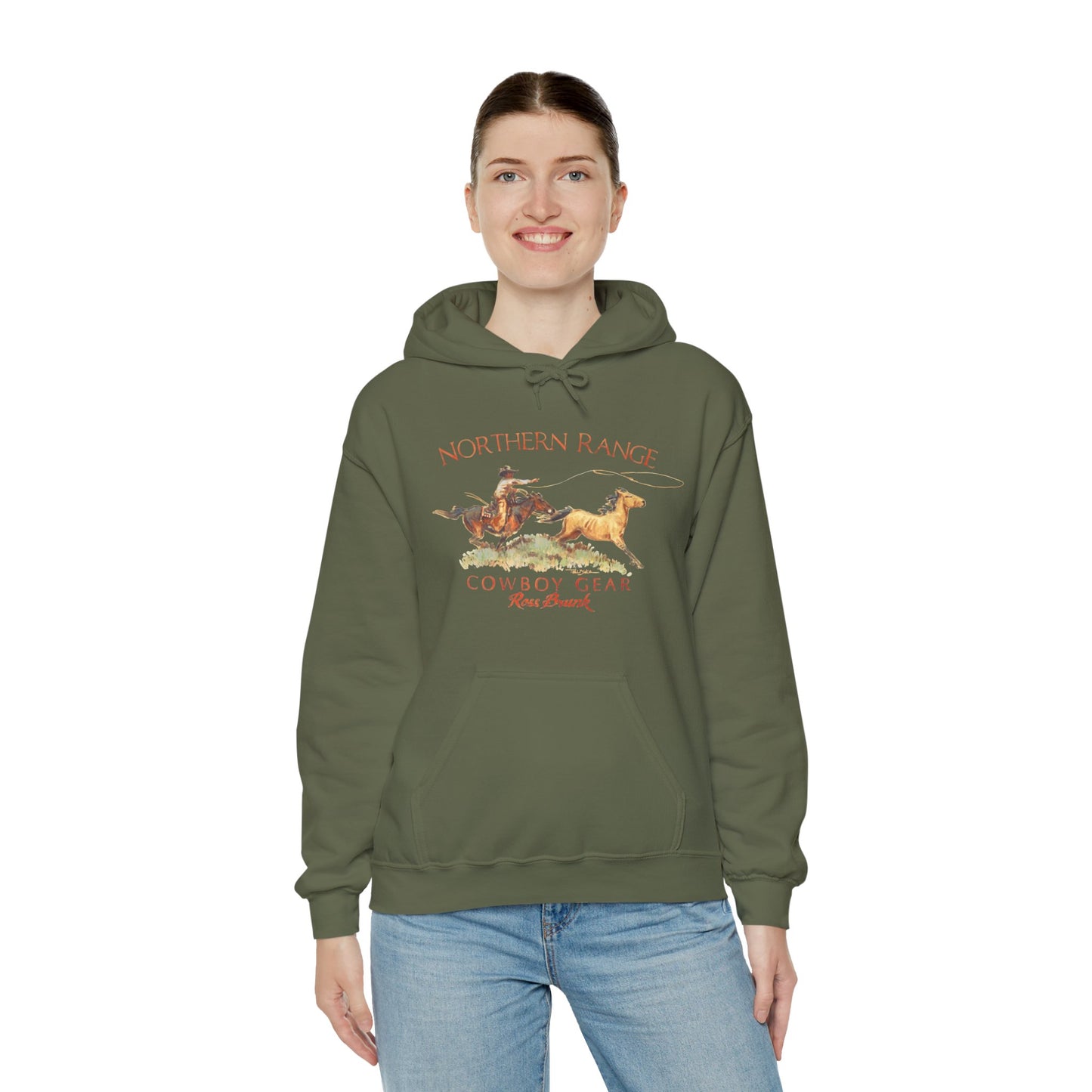 "Northern Range" Unisex Heavy Blend™ Hooded Sweatshirt