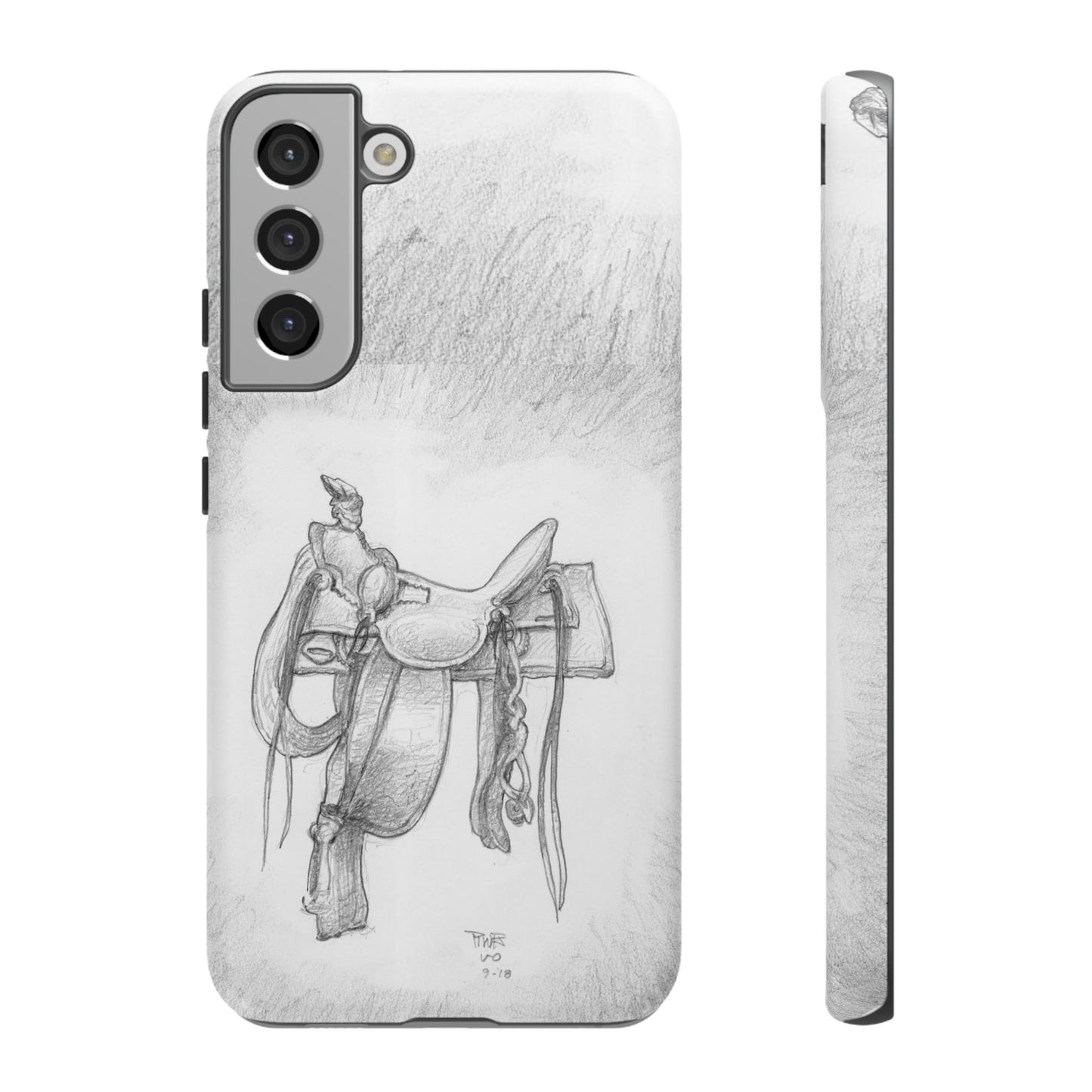 "Trail Dust and Saddle Leather" Tough Case