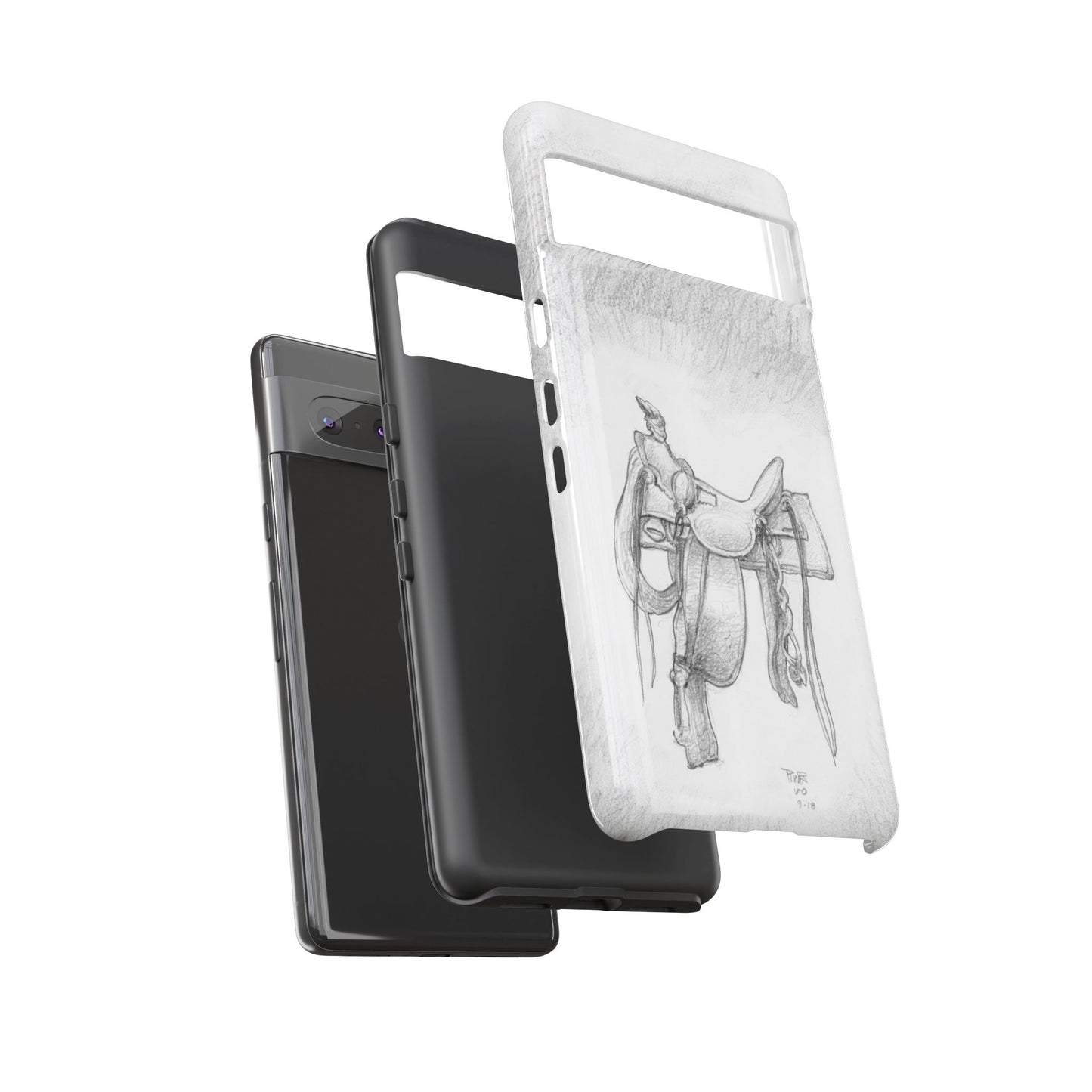 "Trail Dust and Saddle Leather" Tough Case