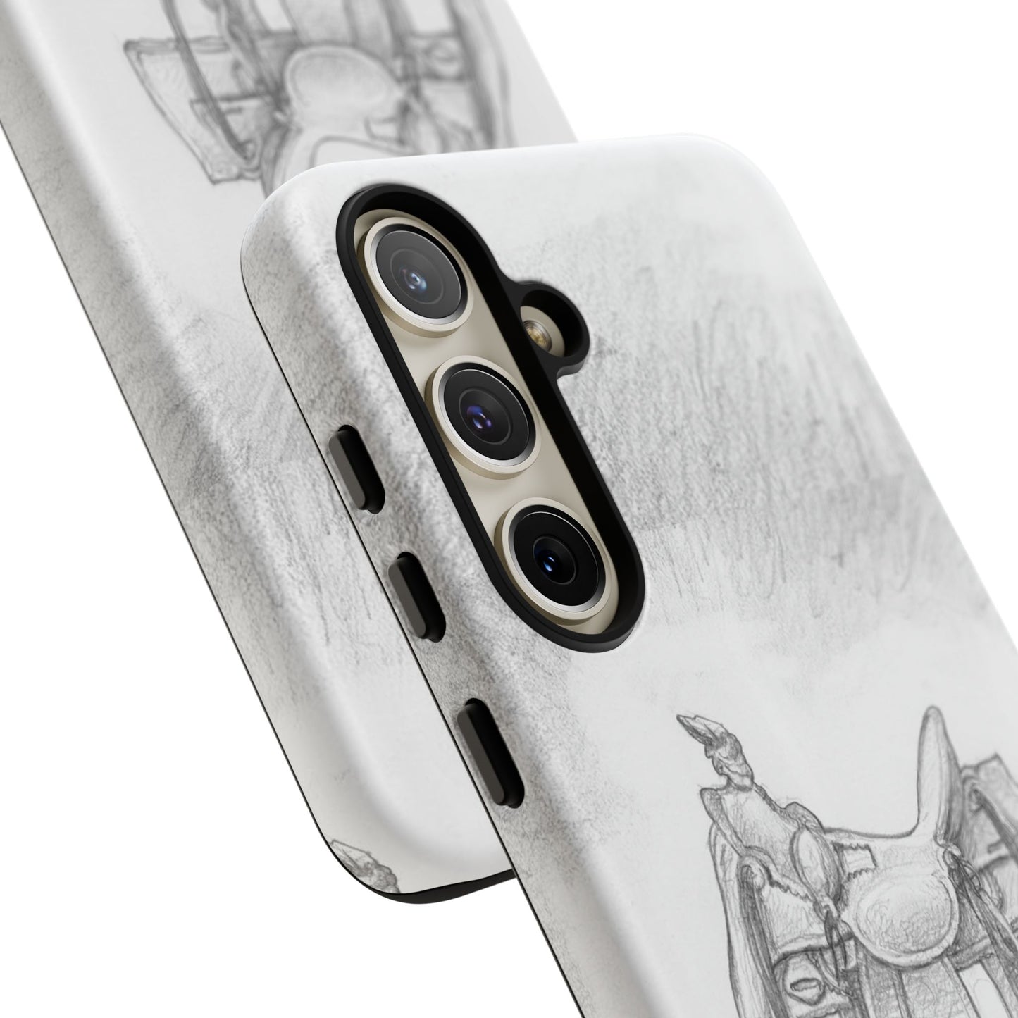 "Trail Dust and Saddle Leather" Tough Case