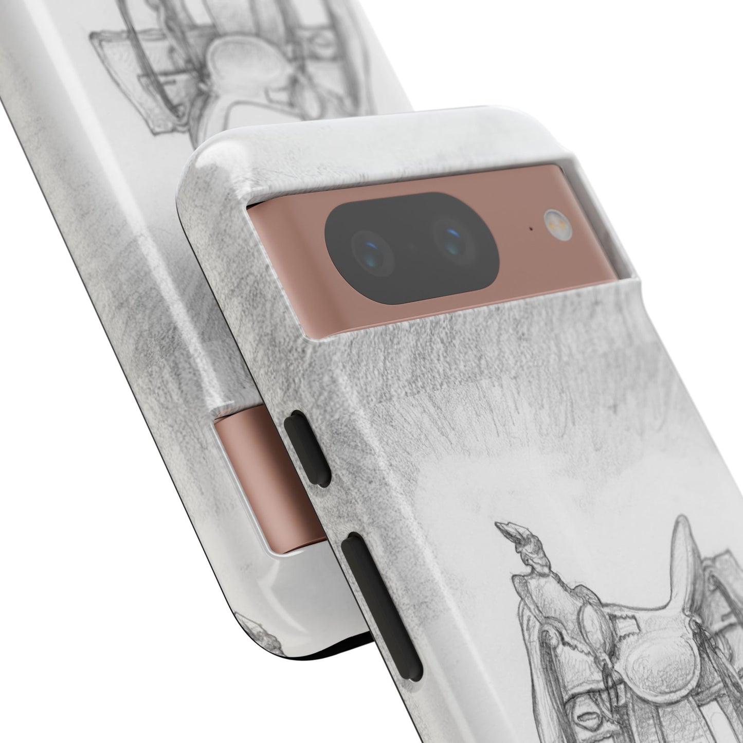 "Trail Dust and Saddle Leather" Tough Case