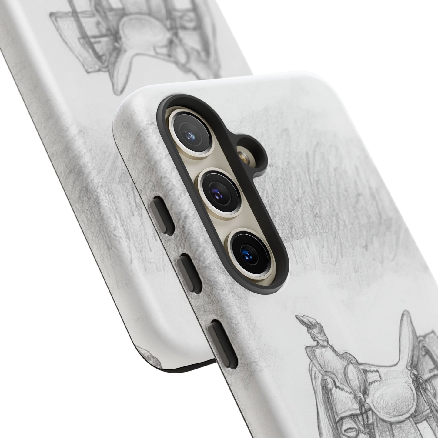 "Trail Dust and Saddle Leather" Tough Case