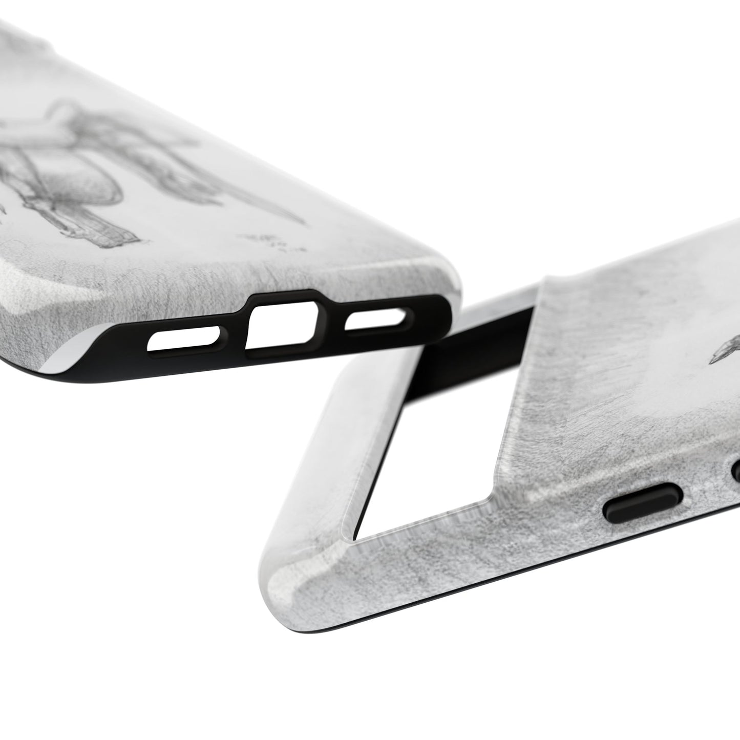 "Trail Dust and Saddle Leather" Tough Case