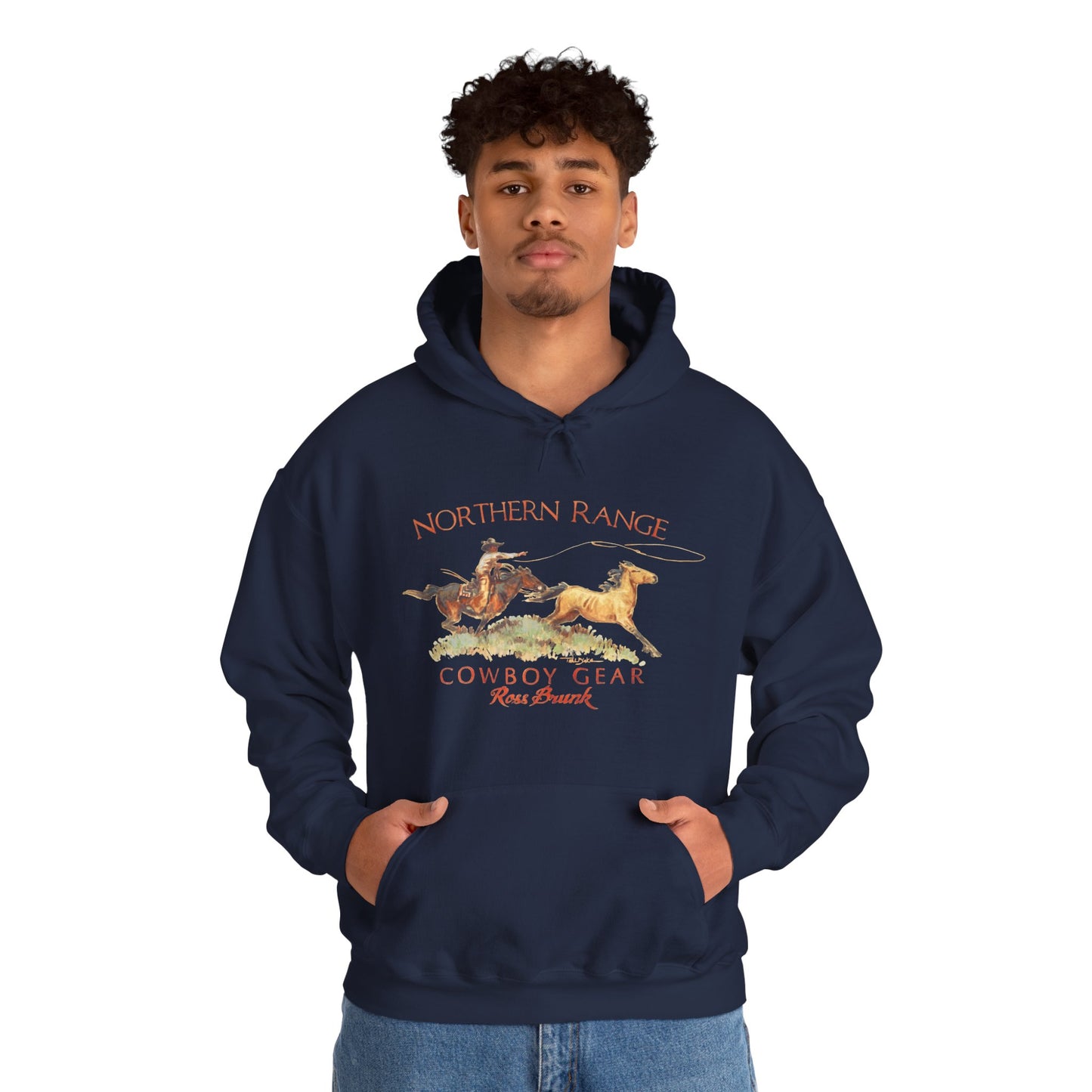 "Northern Range" Unisex Heavy Blend™ Hooded Sweatshirt
