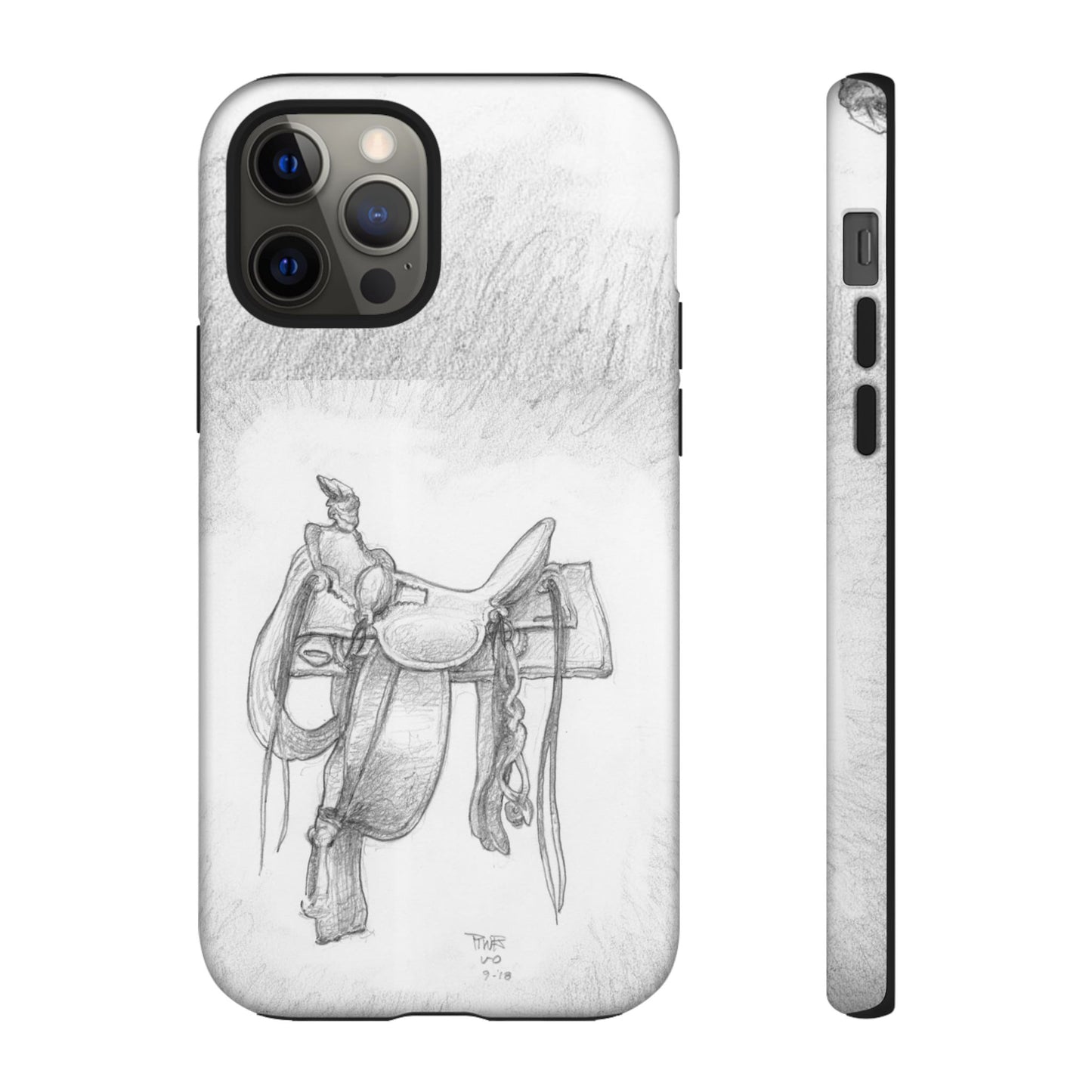 "Trail Dust and Saddle Leather" Tough Case