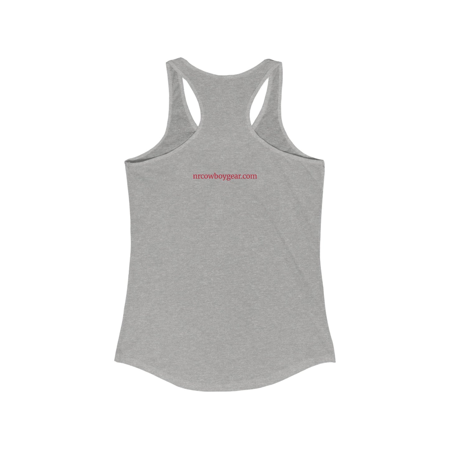 Racerback Tank - Cowboy Cowgirl Buckaroo Sexy Western Print