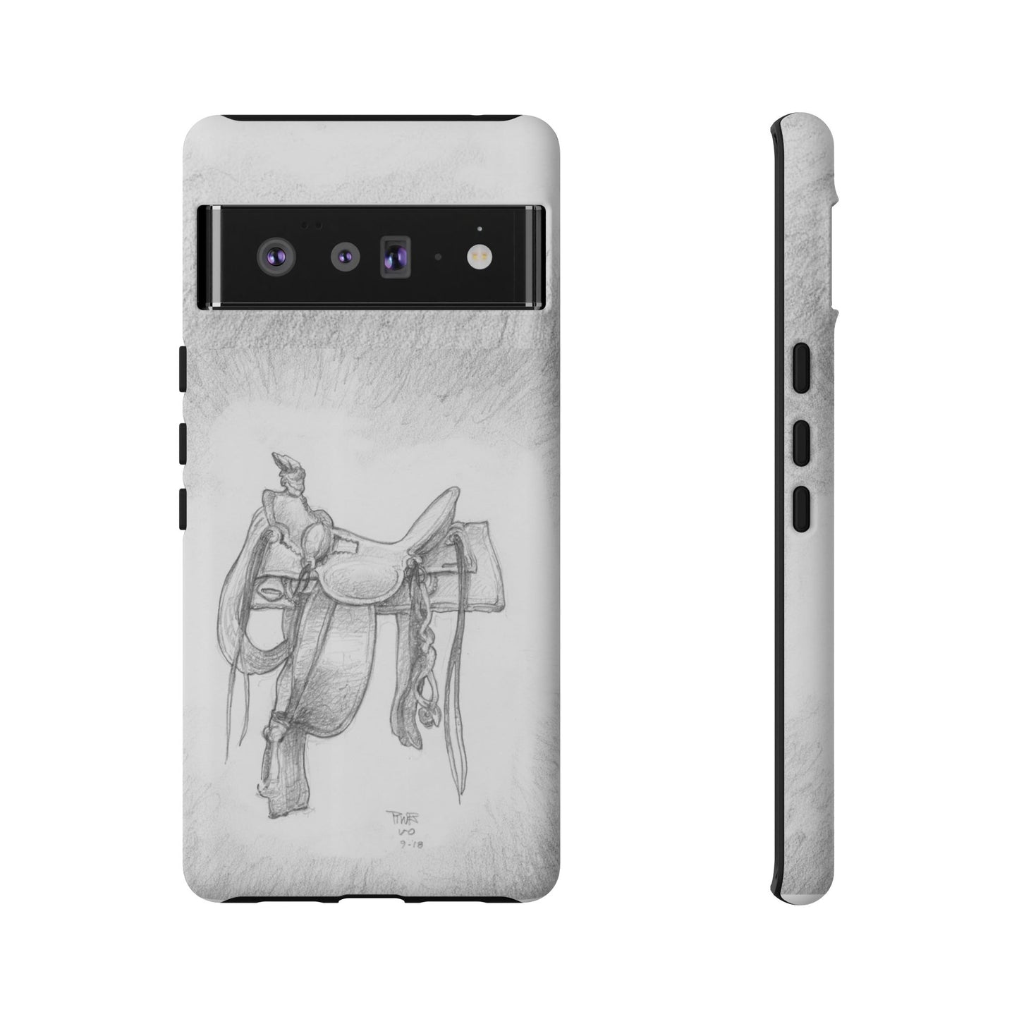 "Trail Dust and Saddle Leather" Tough Case