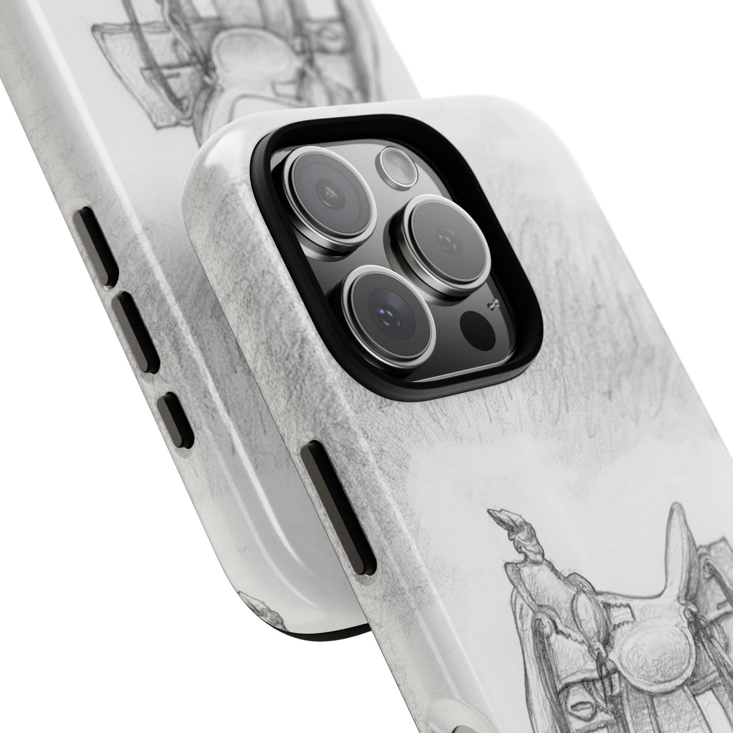 "Trail Dust and Saddle Leather" Tough Case