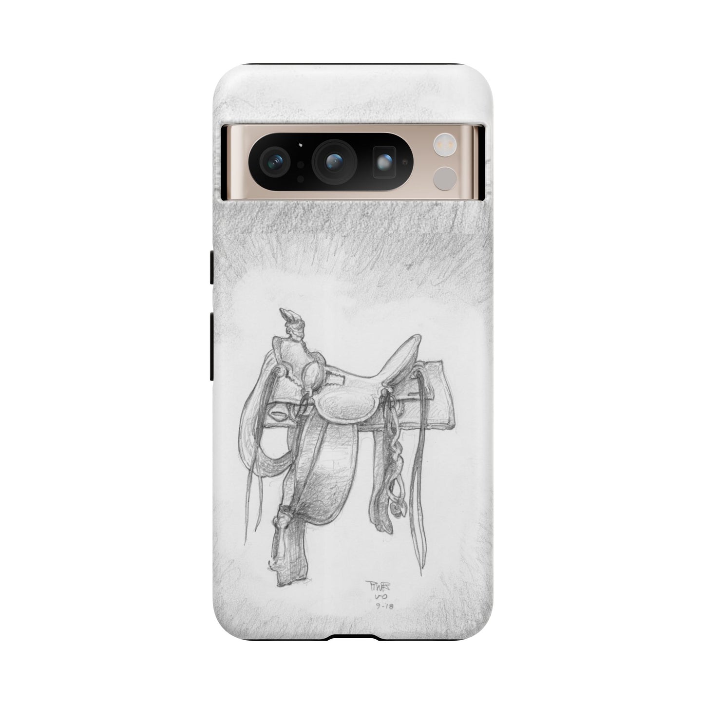 "Trail Dust and Saddle Leather" Tough Case