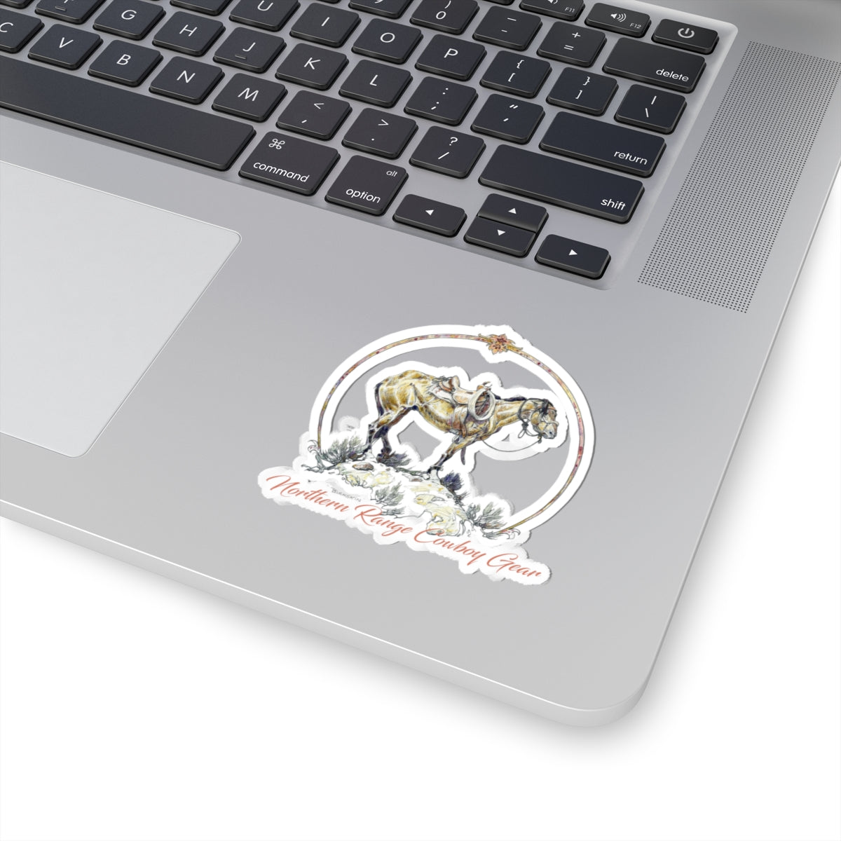 Western Cowboy Kiss-Cut Sticker