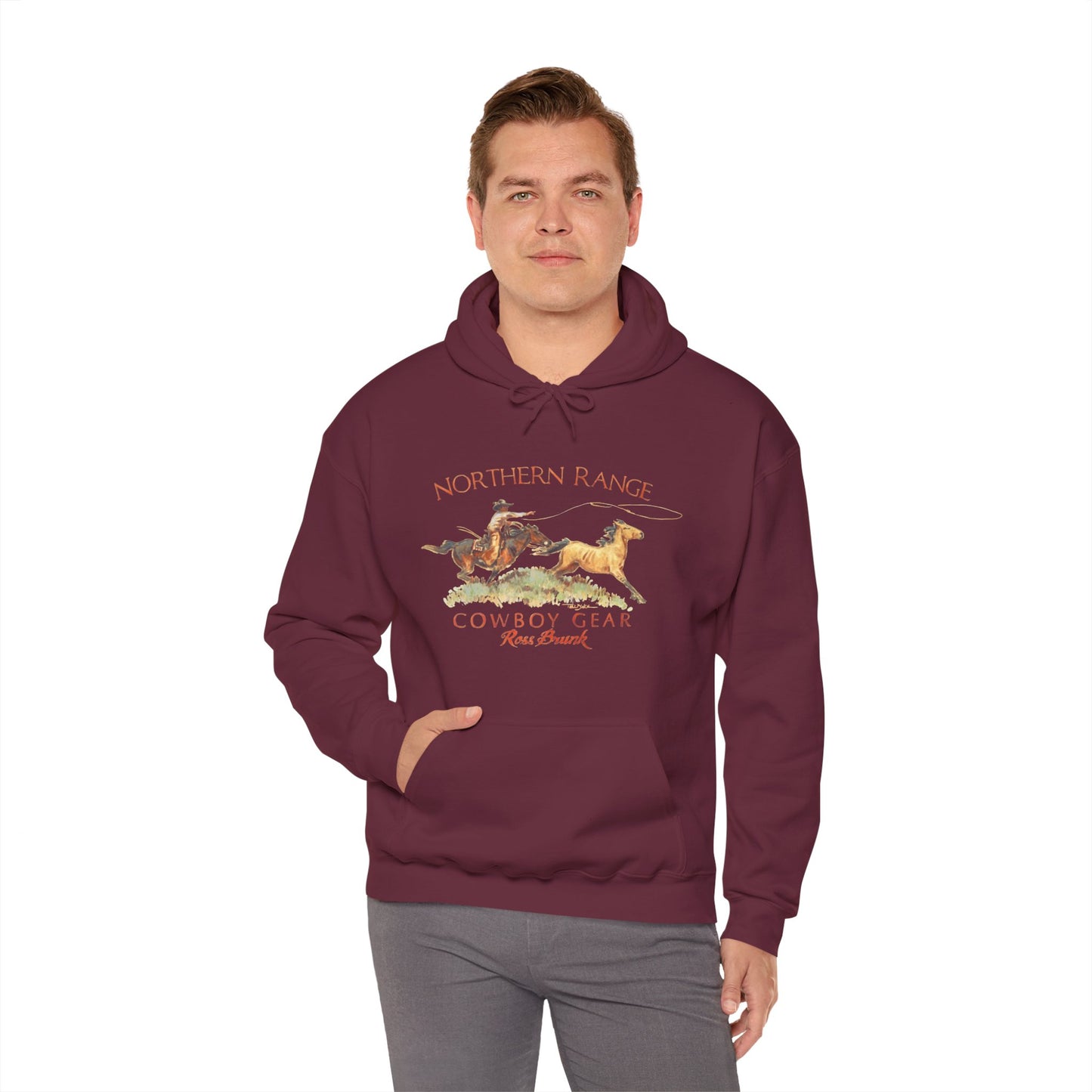 "Northern Range" Unisex Heavy Blend™ Hooded Sweatshirt