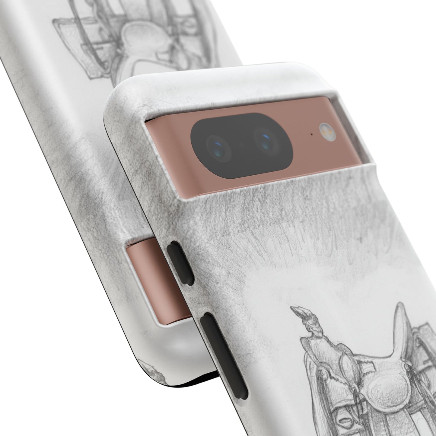 "Trail Dust and Saddle Leather" Tough Case