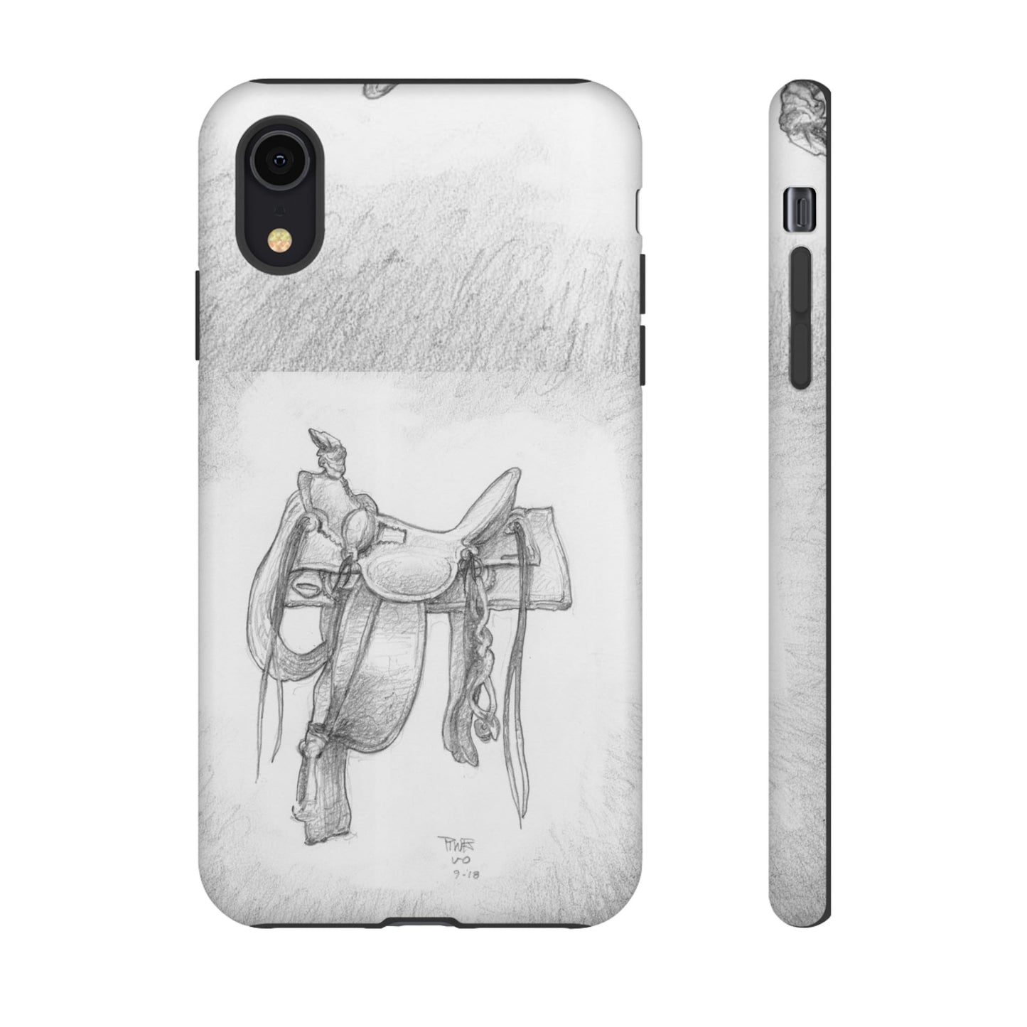 "Trail Dust and Saddle Leather" Tough Case