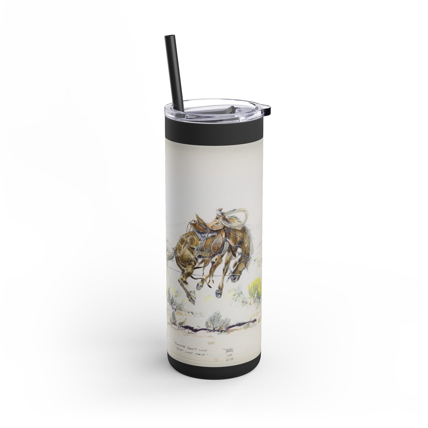 "Don't Let Go" Tumbler
