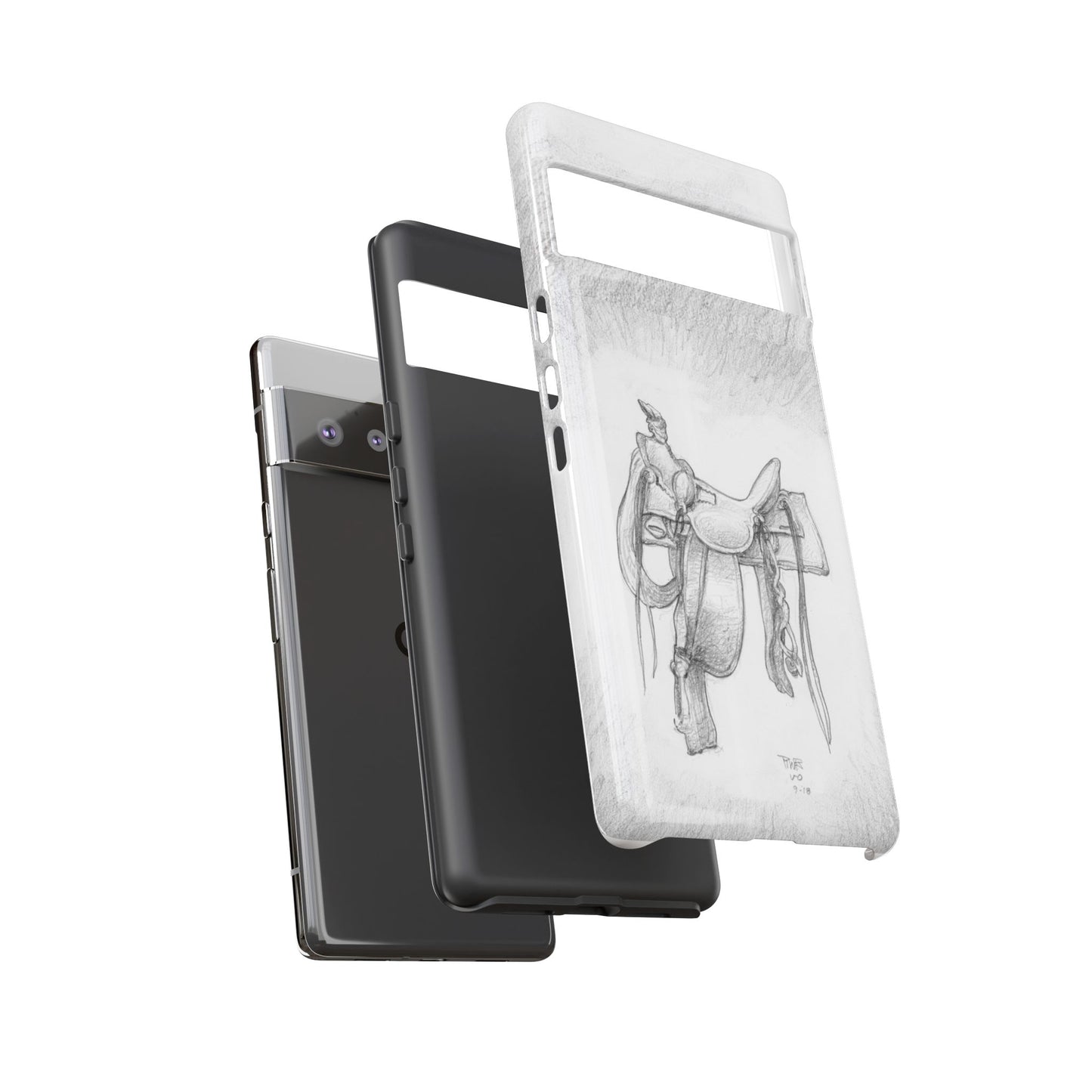 "Trail Dust and Saddle Leather" Tough Case