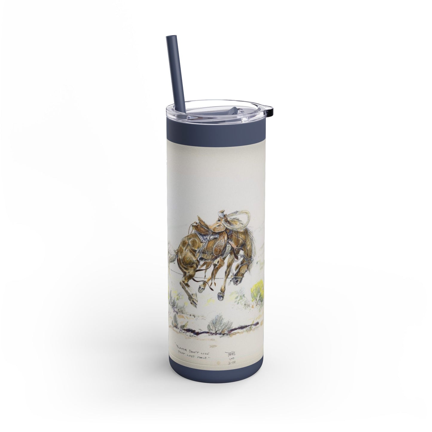 "Don't Let Go" Tumbler