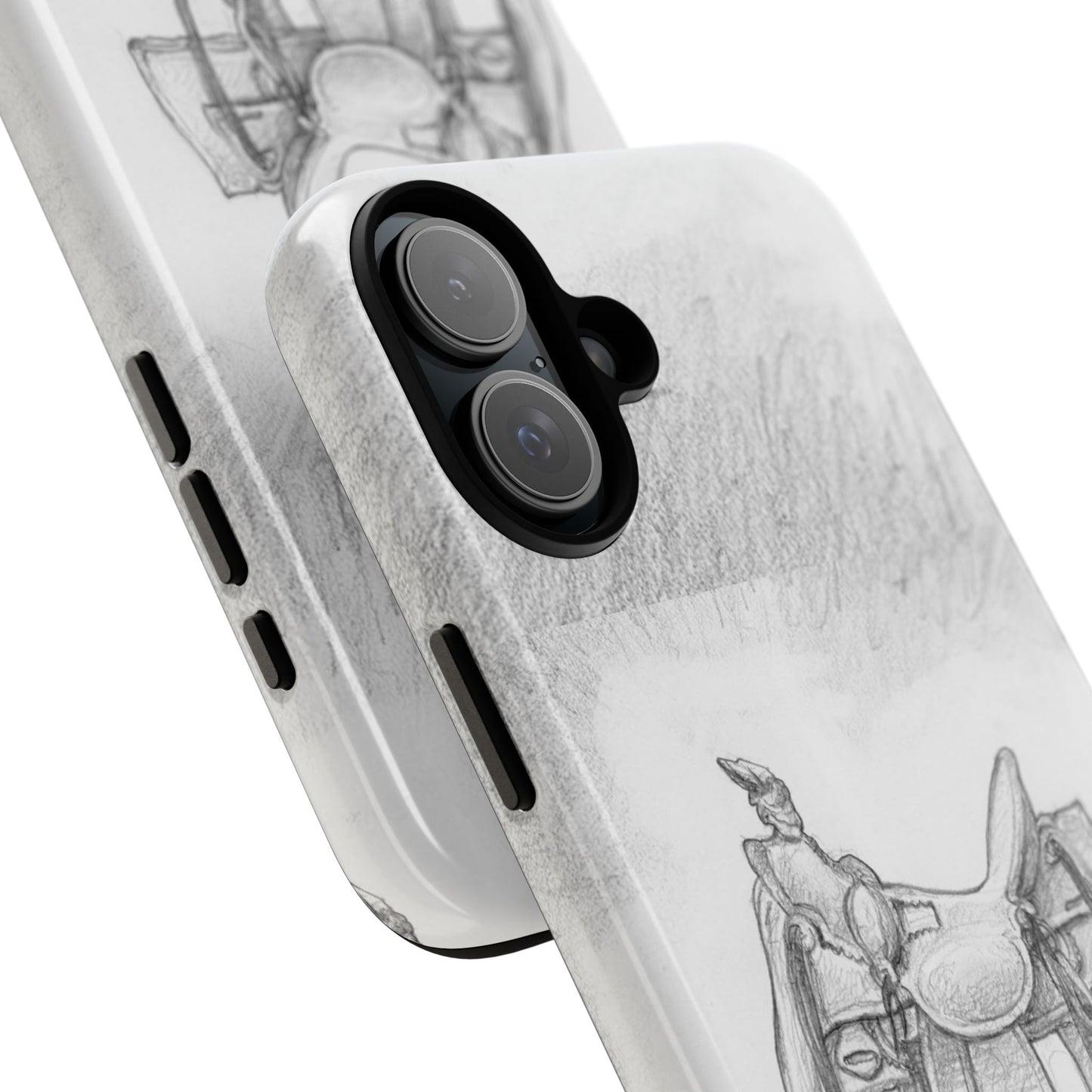 "Trail Dust and Saddle Leather" Tough Case