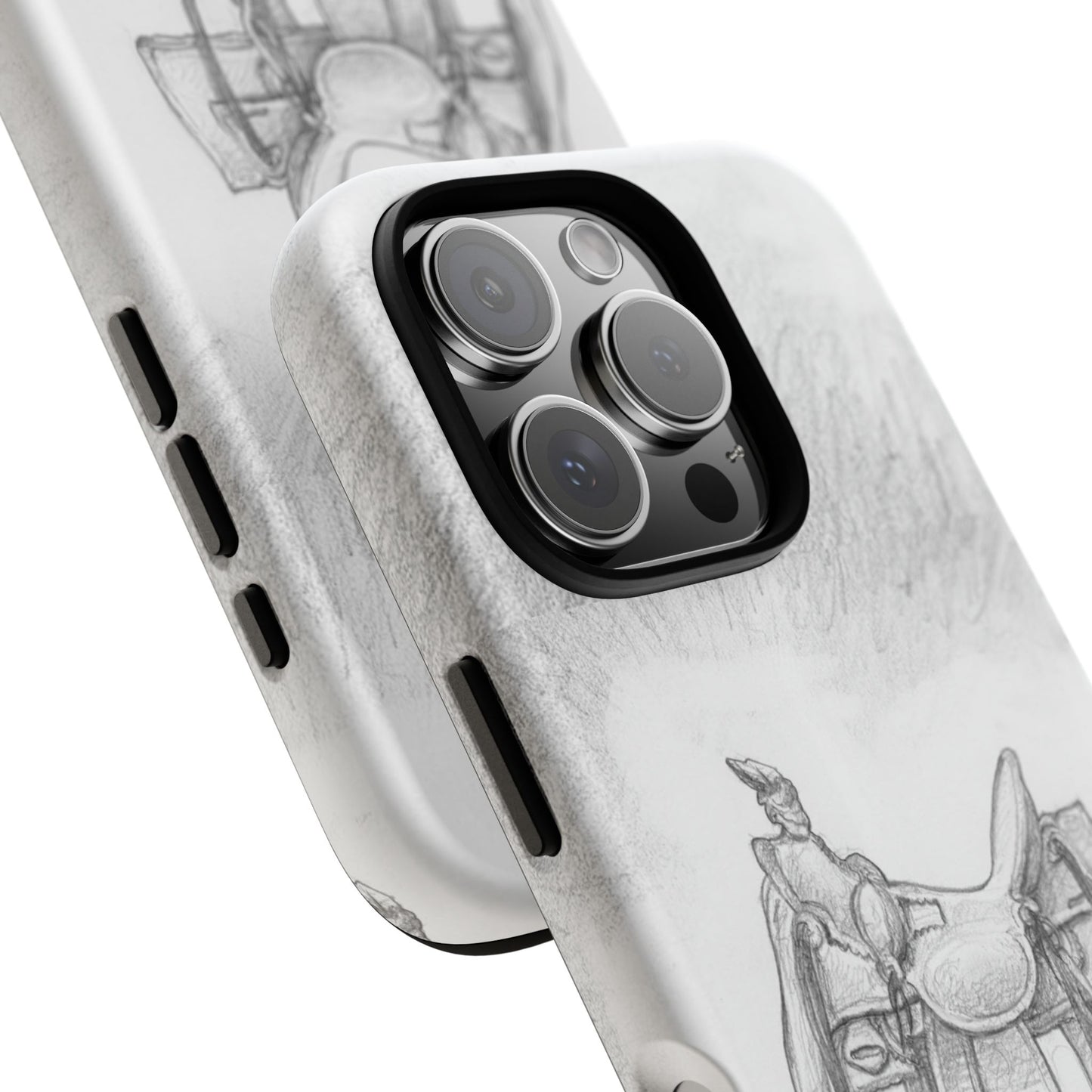 "Trail Dust and Saddle Leather" Tough Case