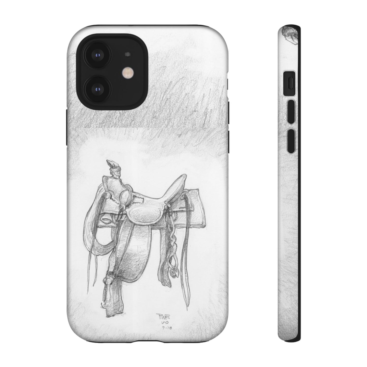 "Trail Dust and Saddle Leather" Tough Case