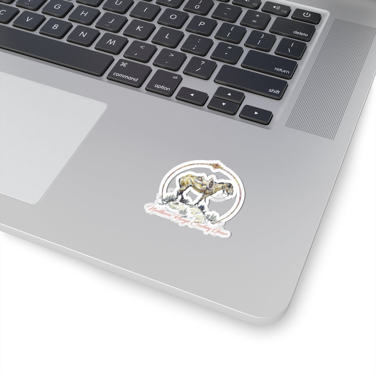 Western Cowboy Kiss-Cut Sticker