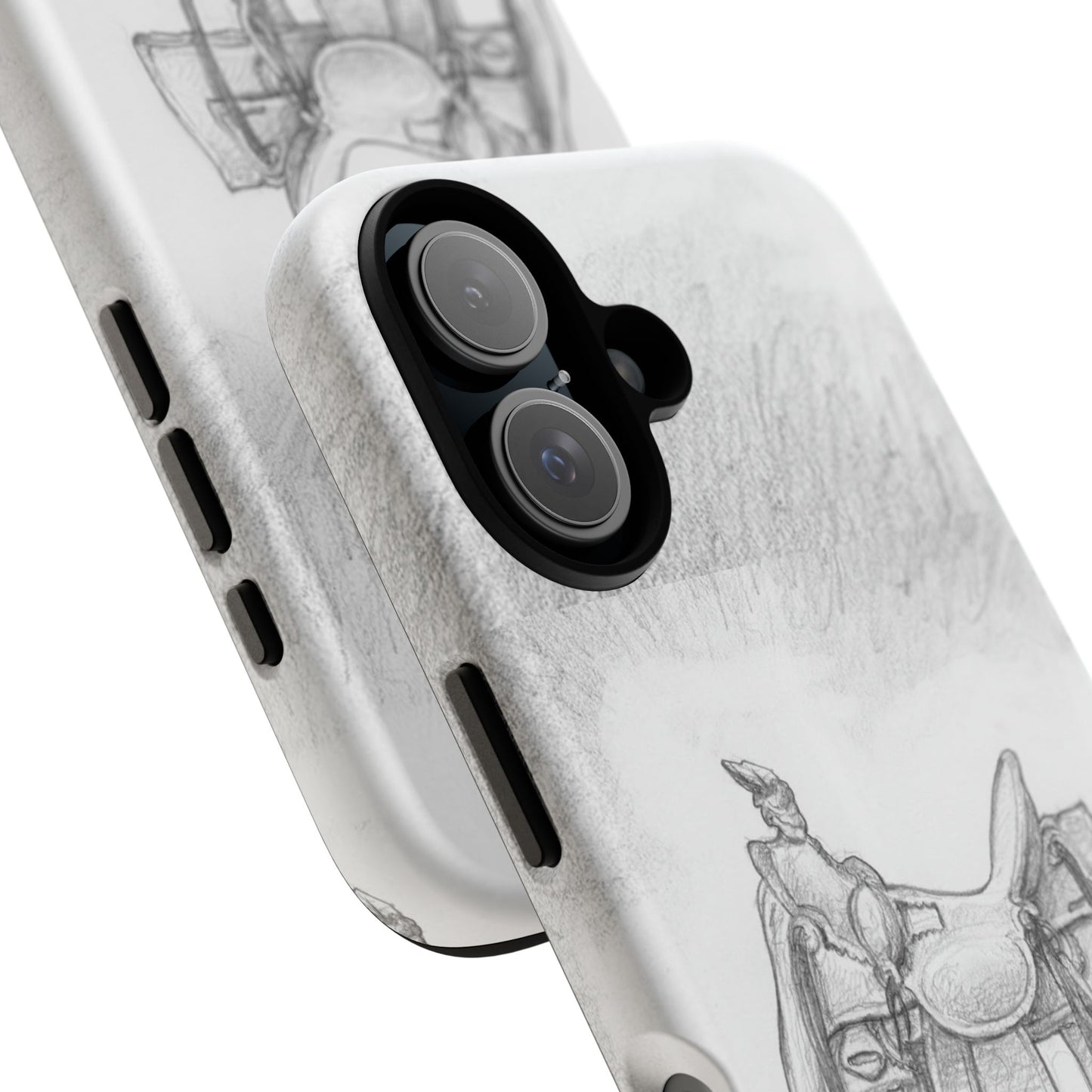 "Trail Dust and Saddle Leather" Tough Case