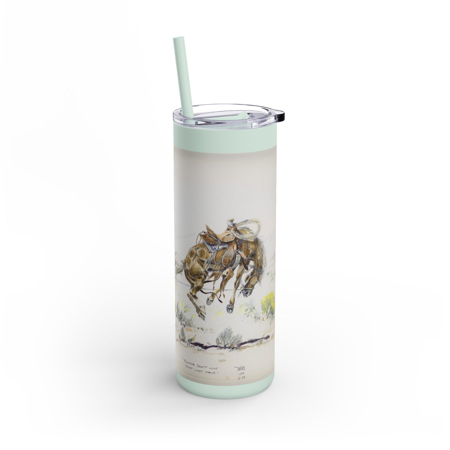 "Don't Let Go" Tumbler