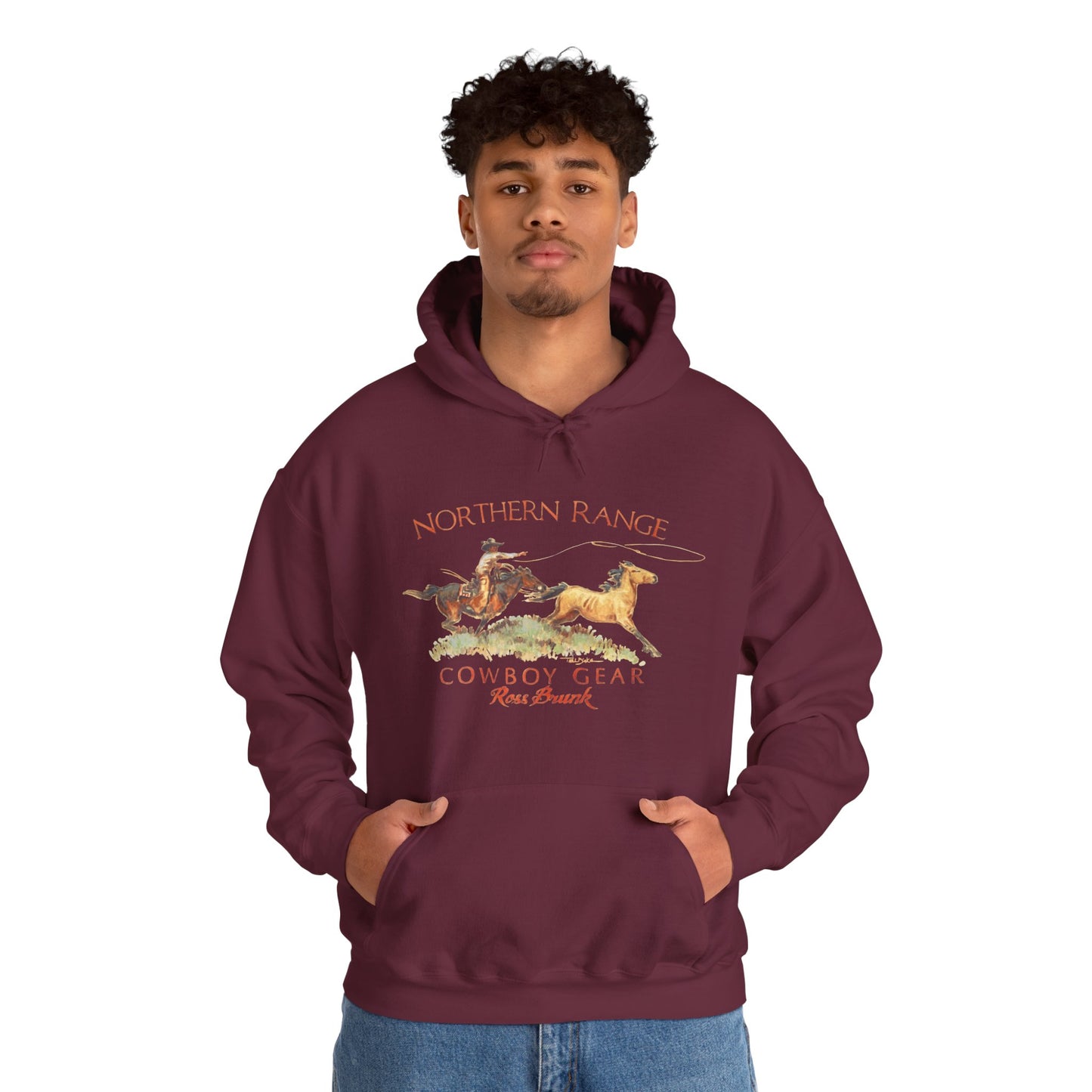 "Northern Range" Unisex Heavy Blend™ Hooded Sweatshirt