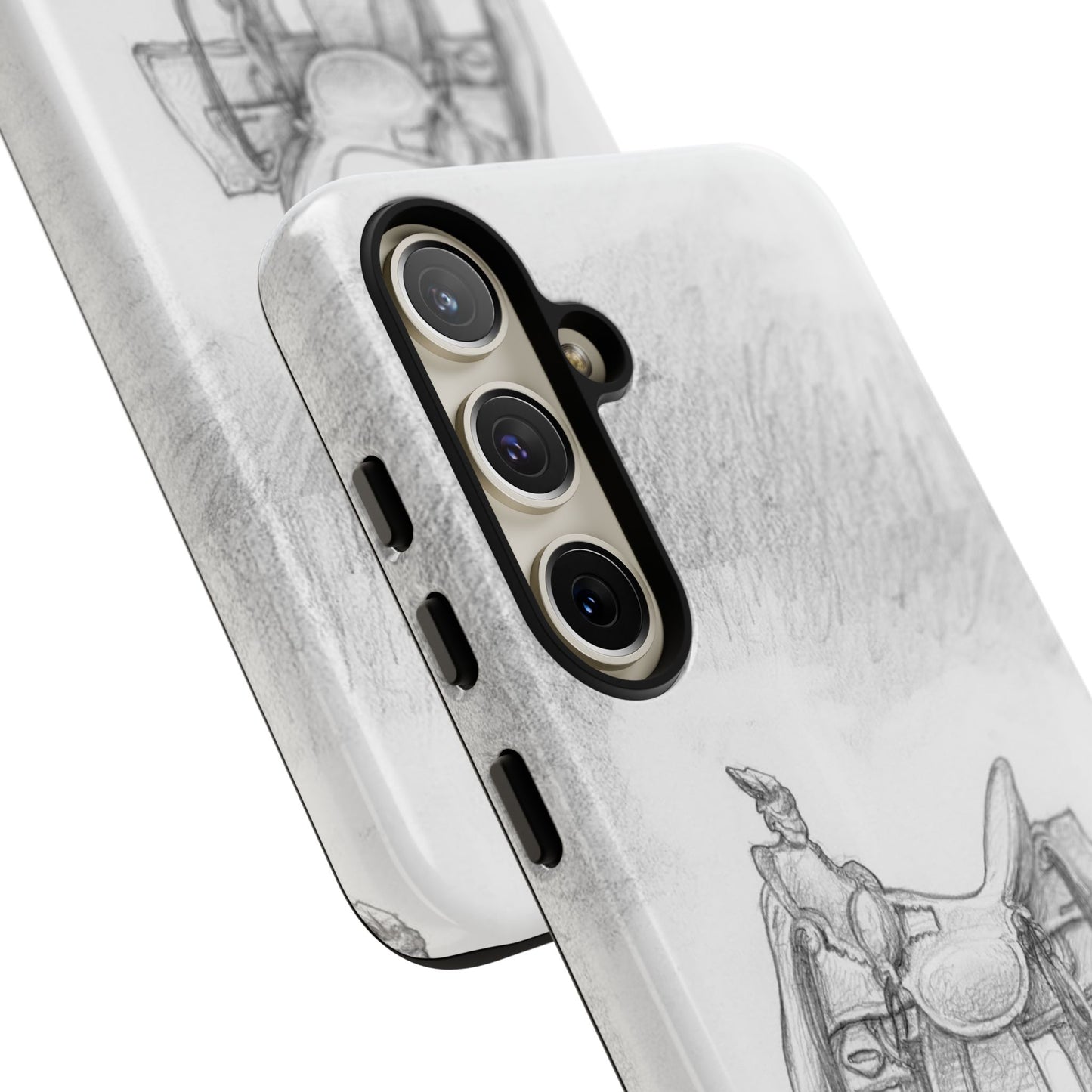 "Trail Dust and Saddle Leather" Tough Case