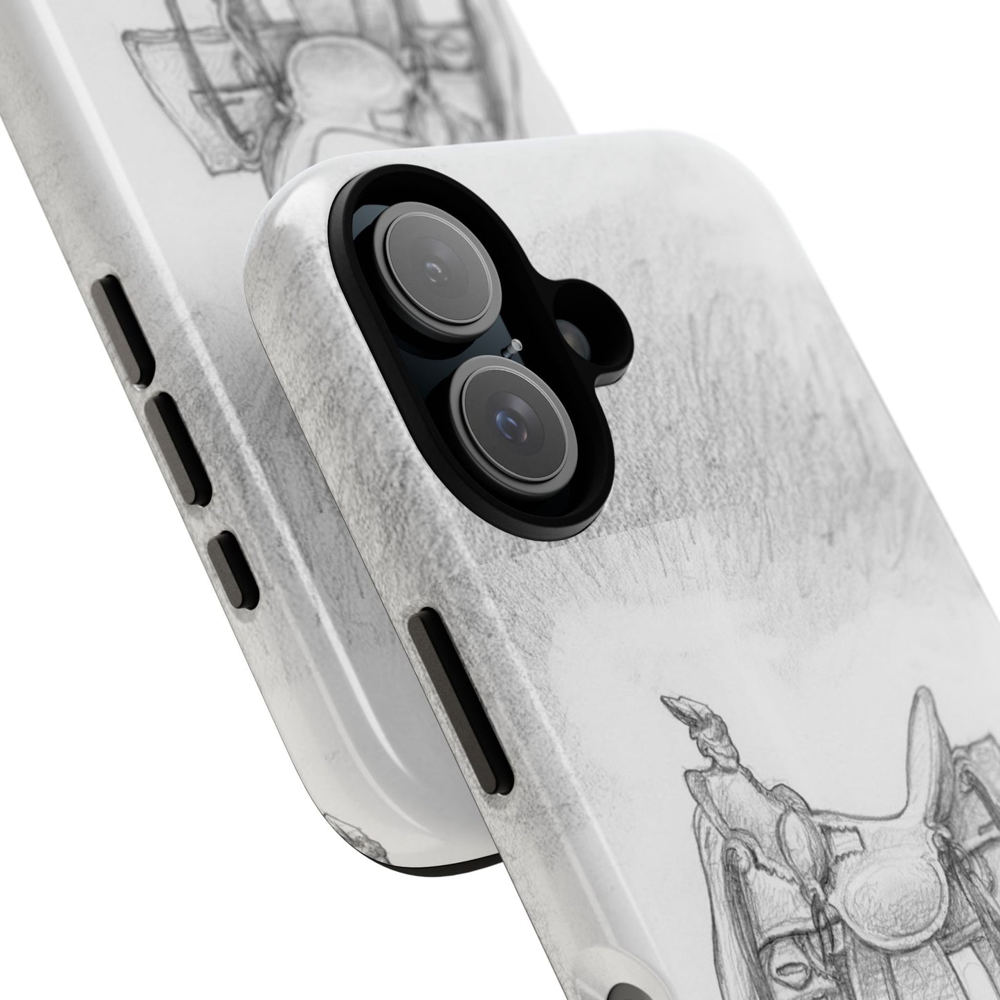 "Trail Dust and Saddle Leather" Tough Case