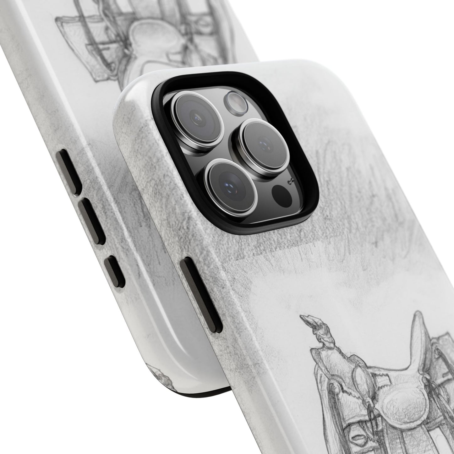 "Trail Dust and Saddle Leather" Tough Case