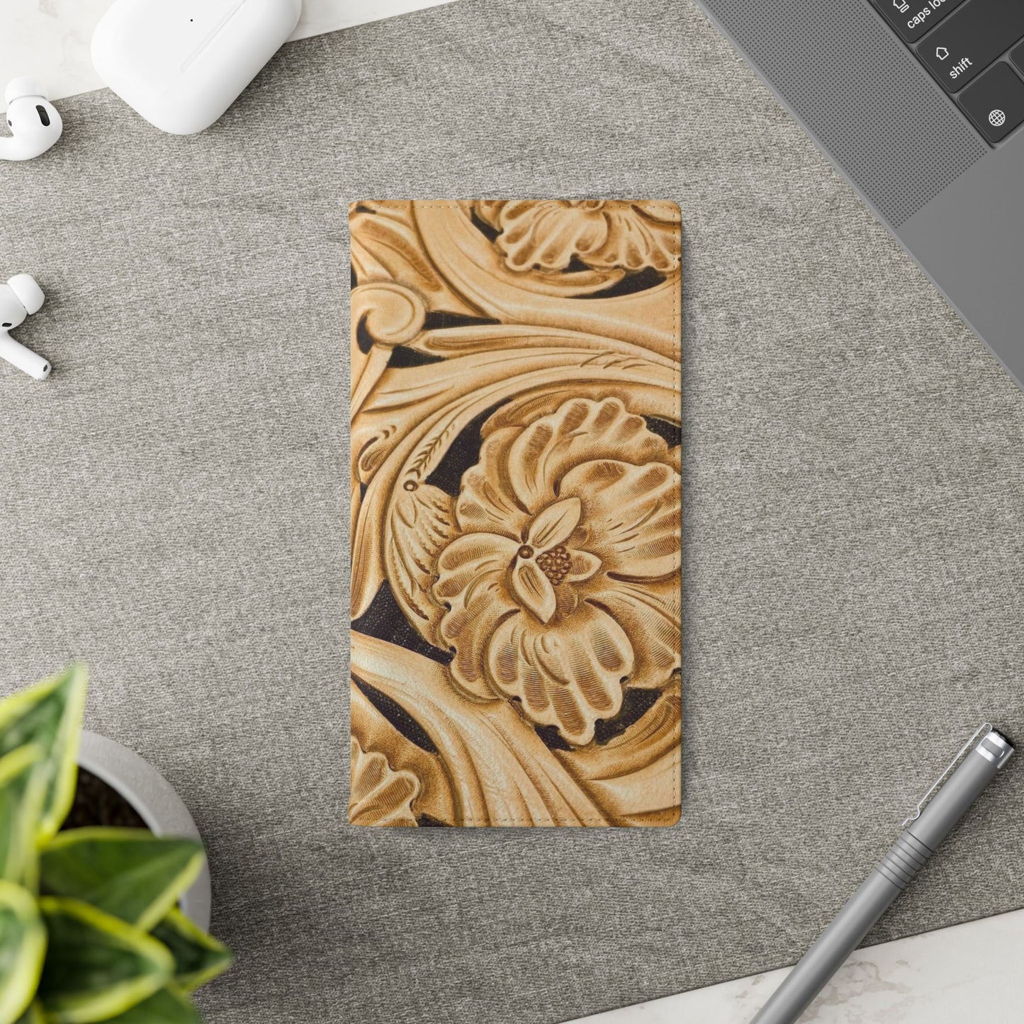 "Vintage Wyoming Wildflower" Flip Case