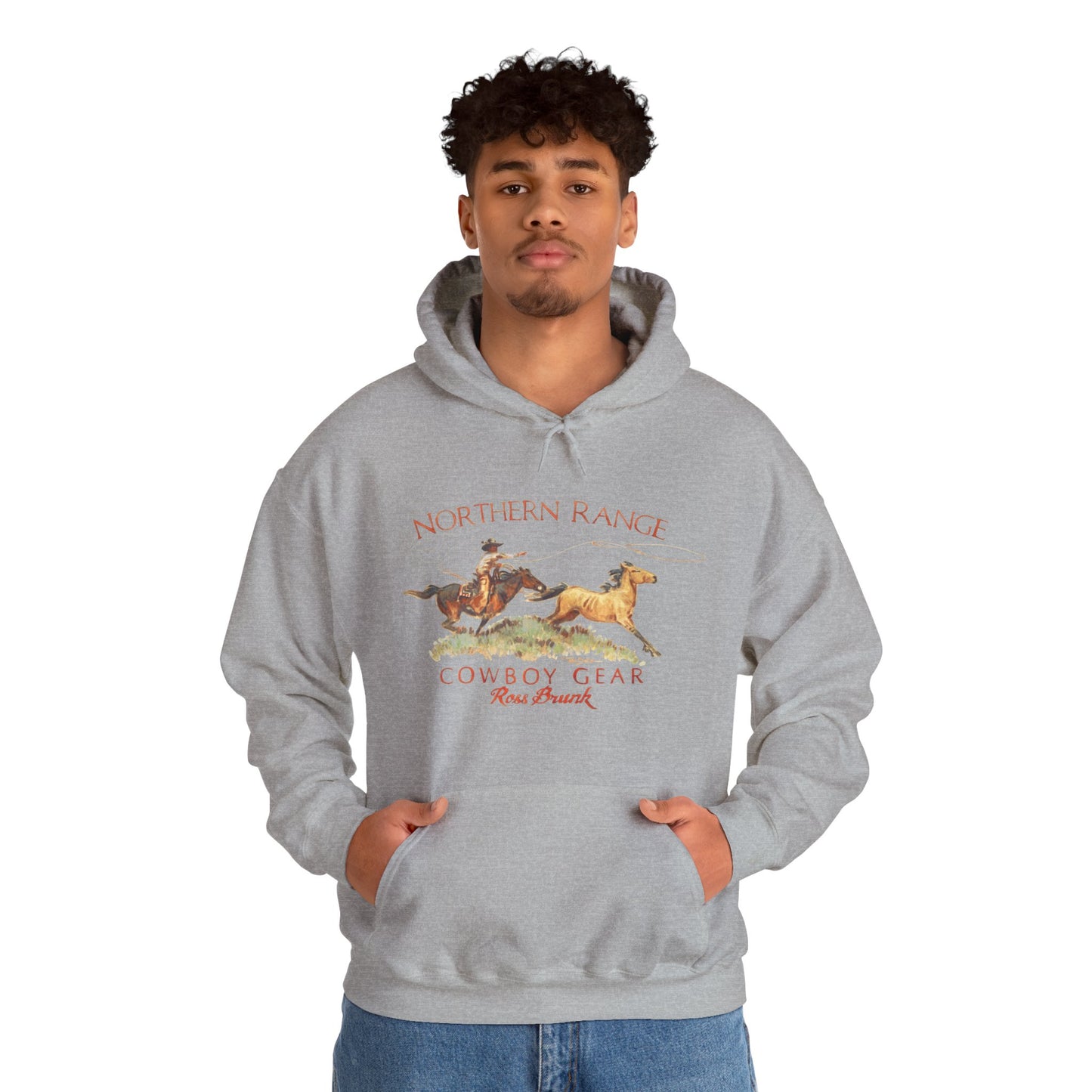 "Northern Range" Unisex Heavy Blend™ Hooded Sweatshirt