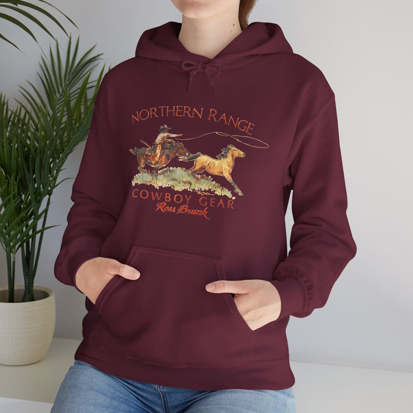 "Northern Range" Unisex Heavy Blend™ Hooded Sweatshirt