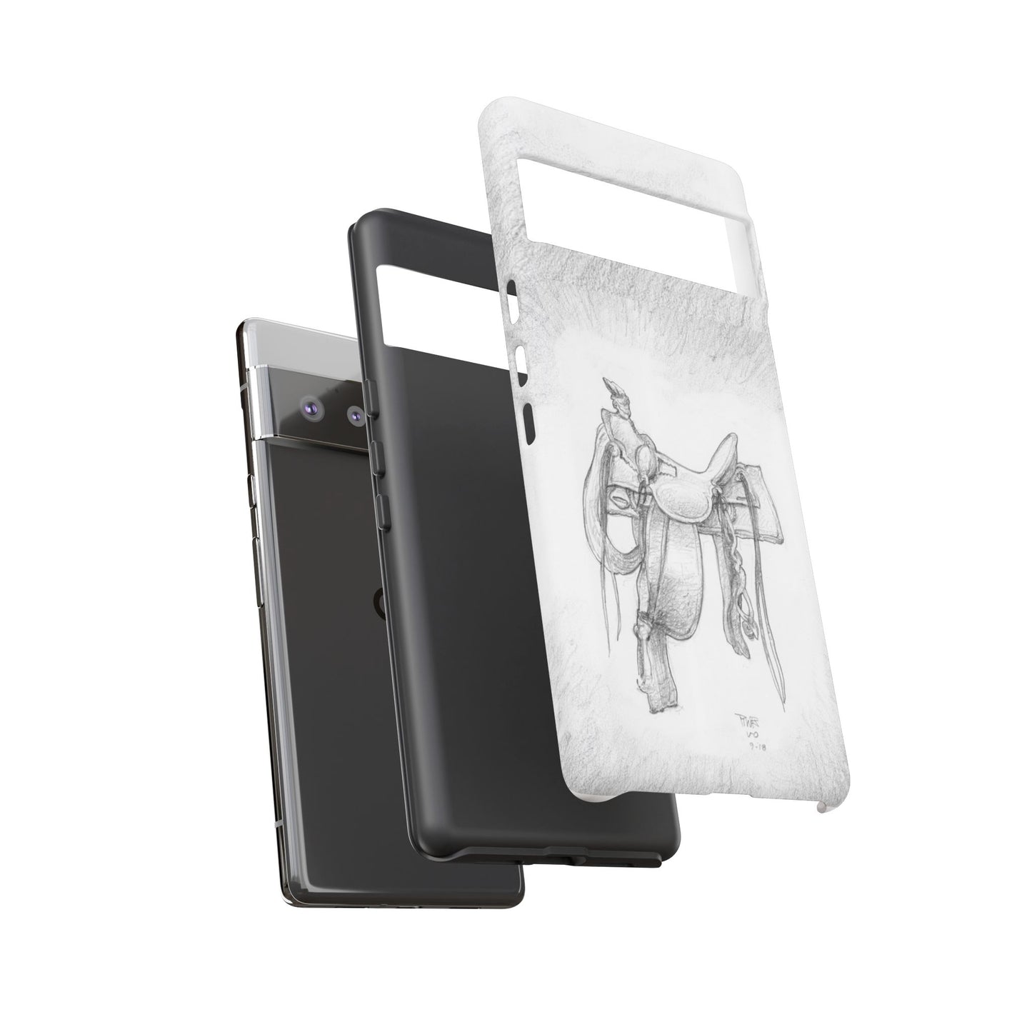 "Trail Dust and Saddle Leather" Tough Case
