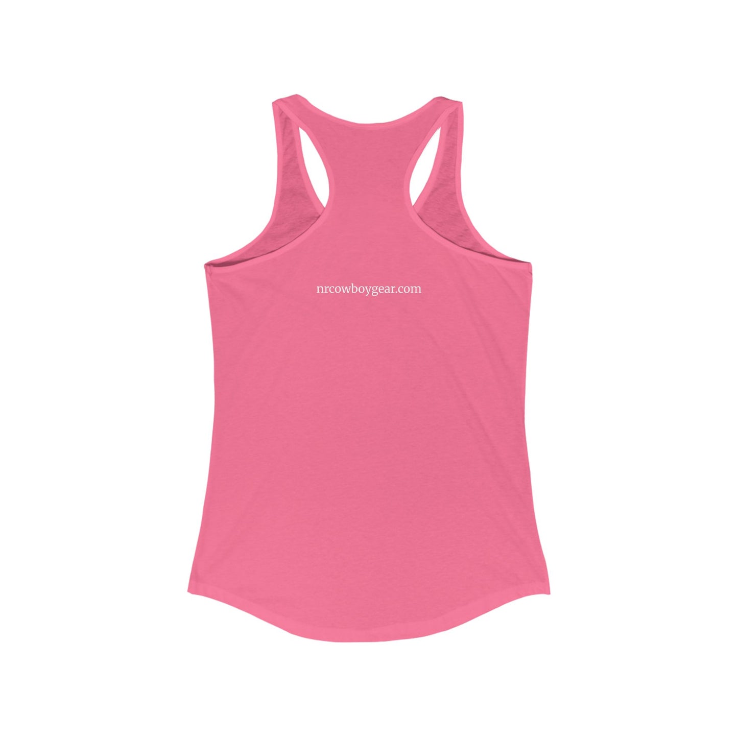 Racerback Tank - Cowboy Cowgirl Buckaroo Sexy Western Print
