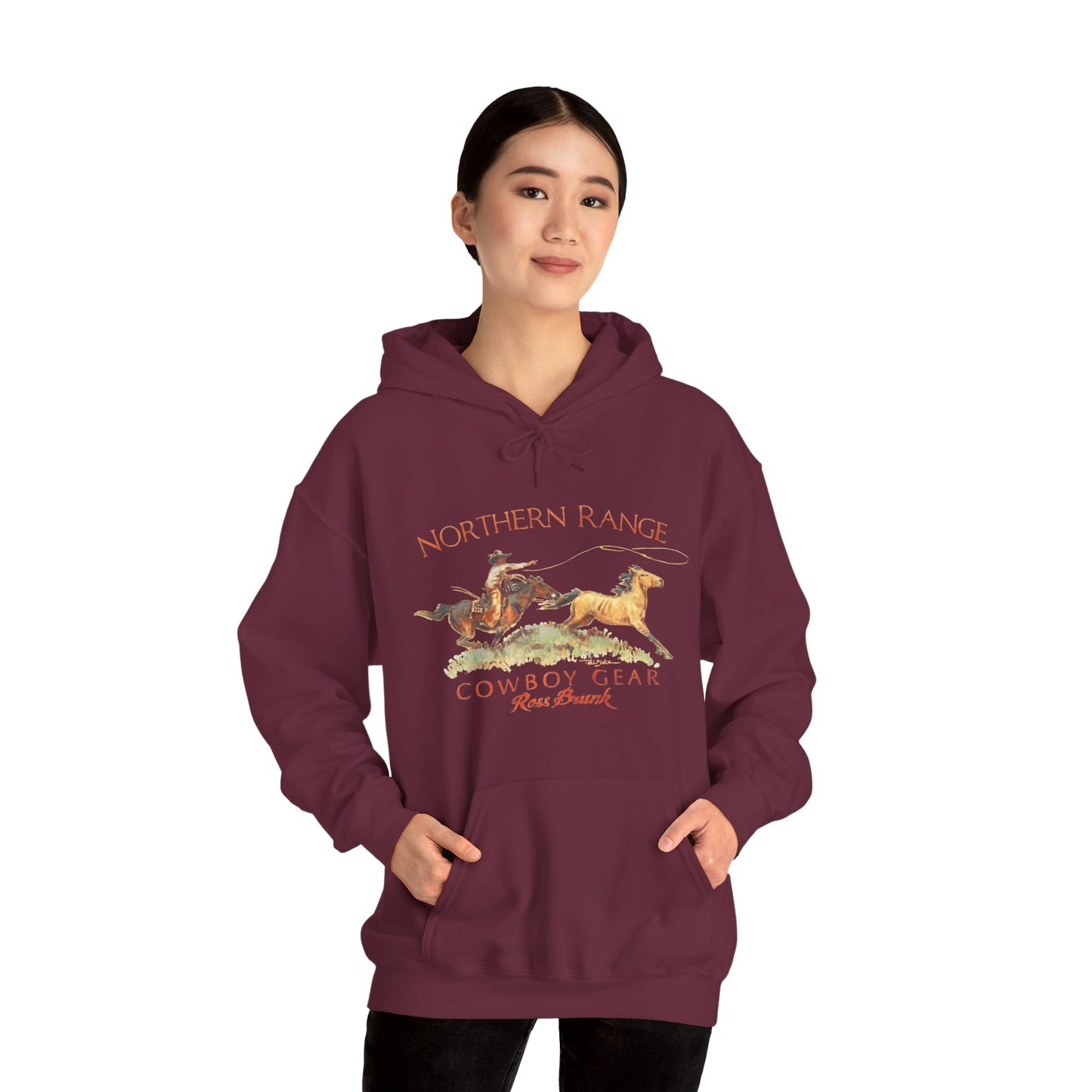 "Northern Range" Unisex Heavy Blend™ Hooded Sweatshirt