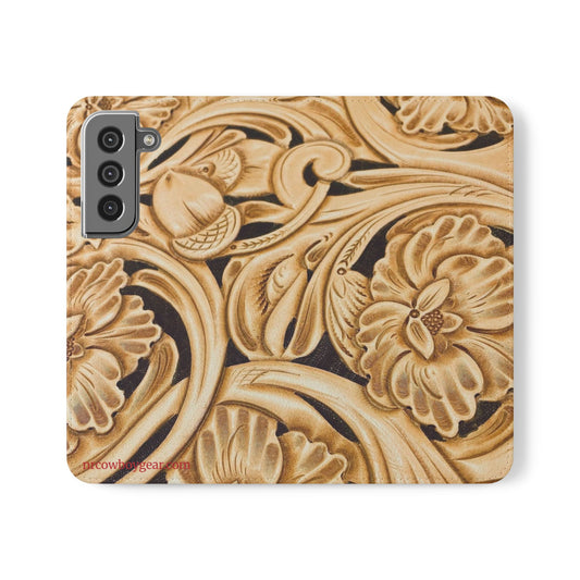 "Vintage Wyoming Wildflower" Flip Case