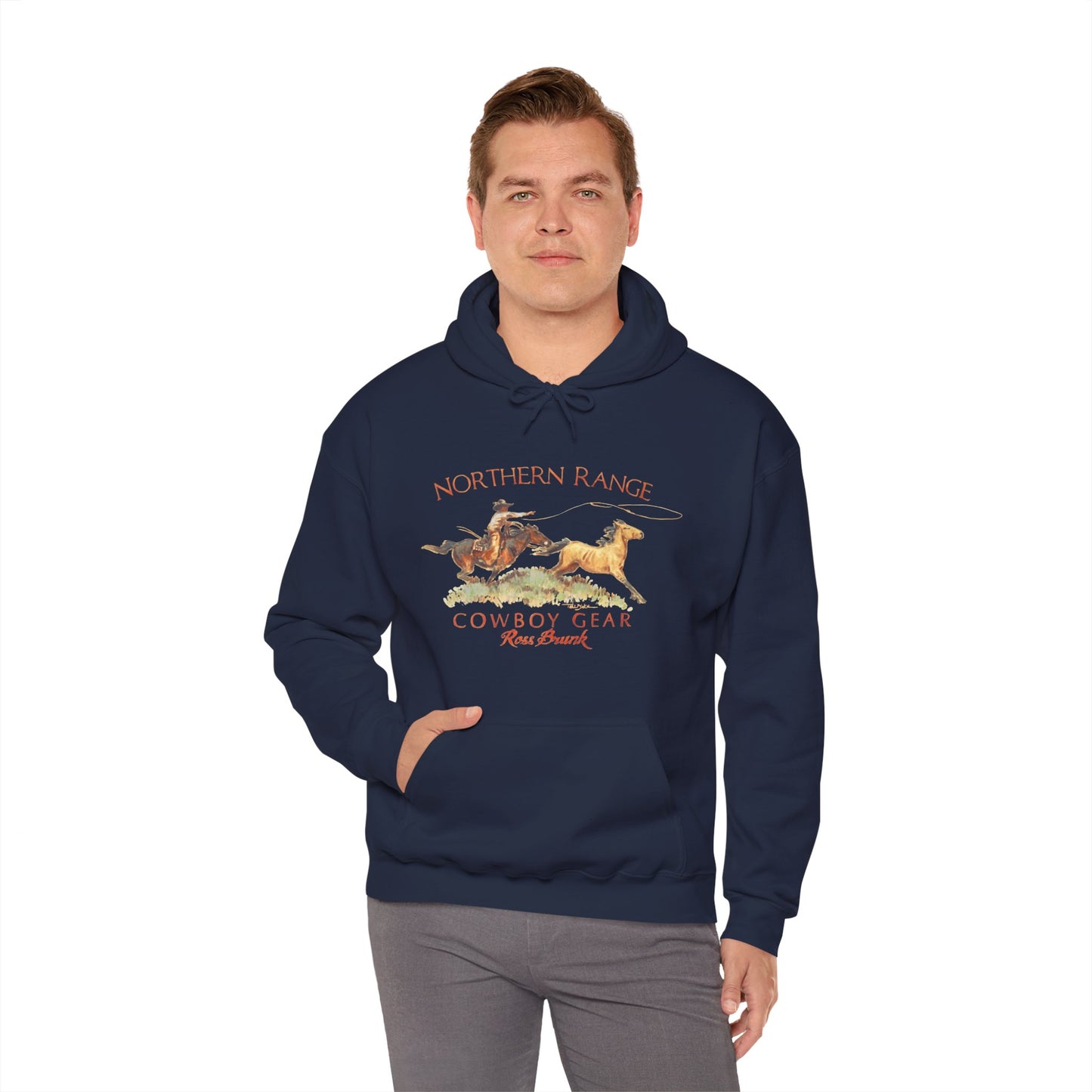 "Northern Range" Unisex Heavy Blend™ Hooded Sweatshirt