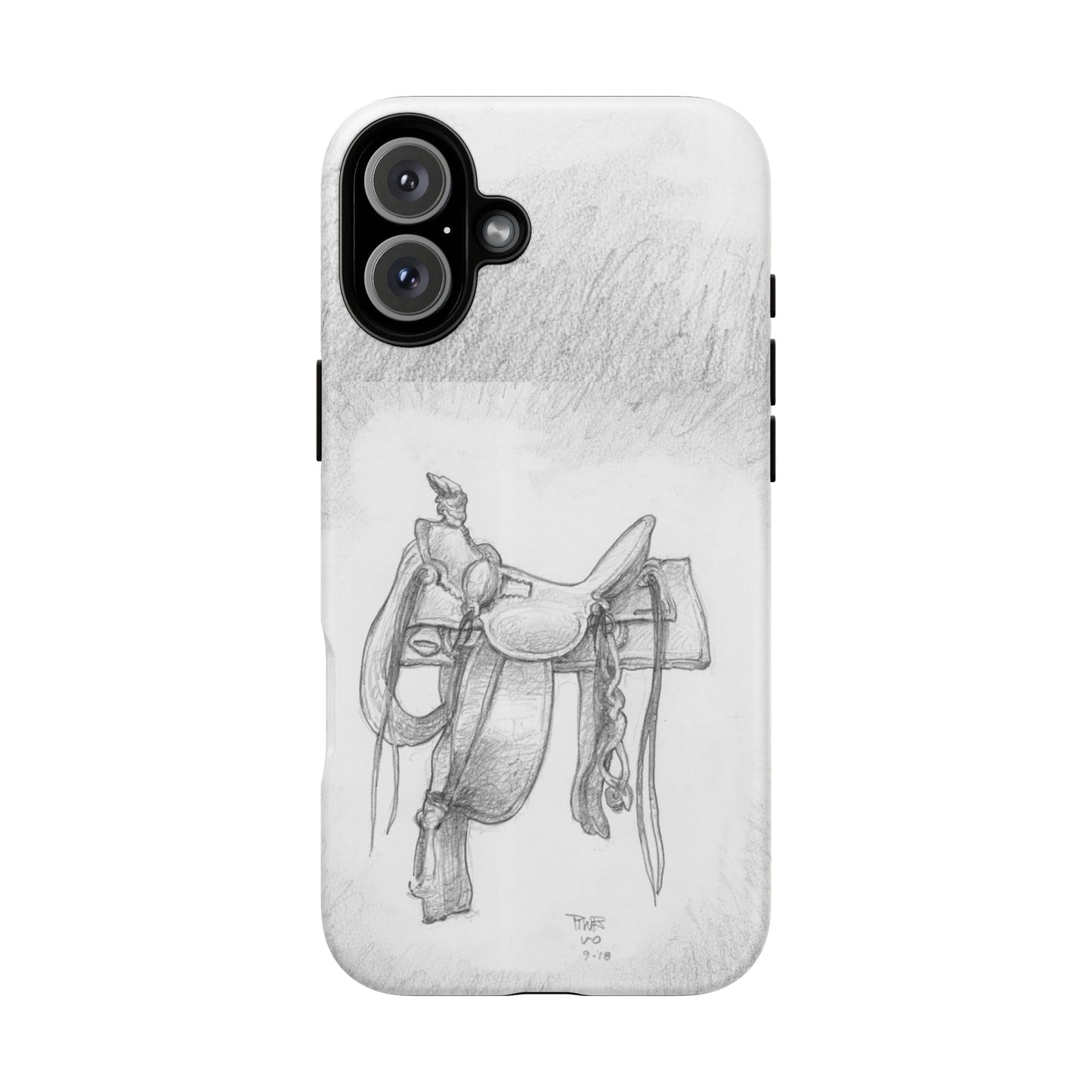 "Trail Dust and Saddle Leather" Tough Case