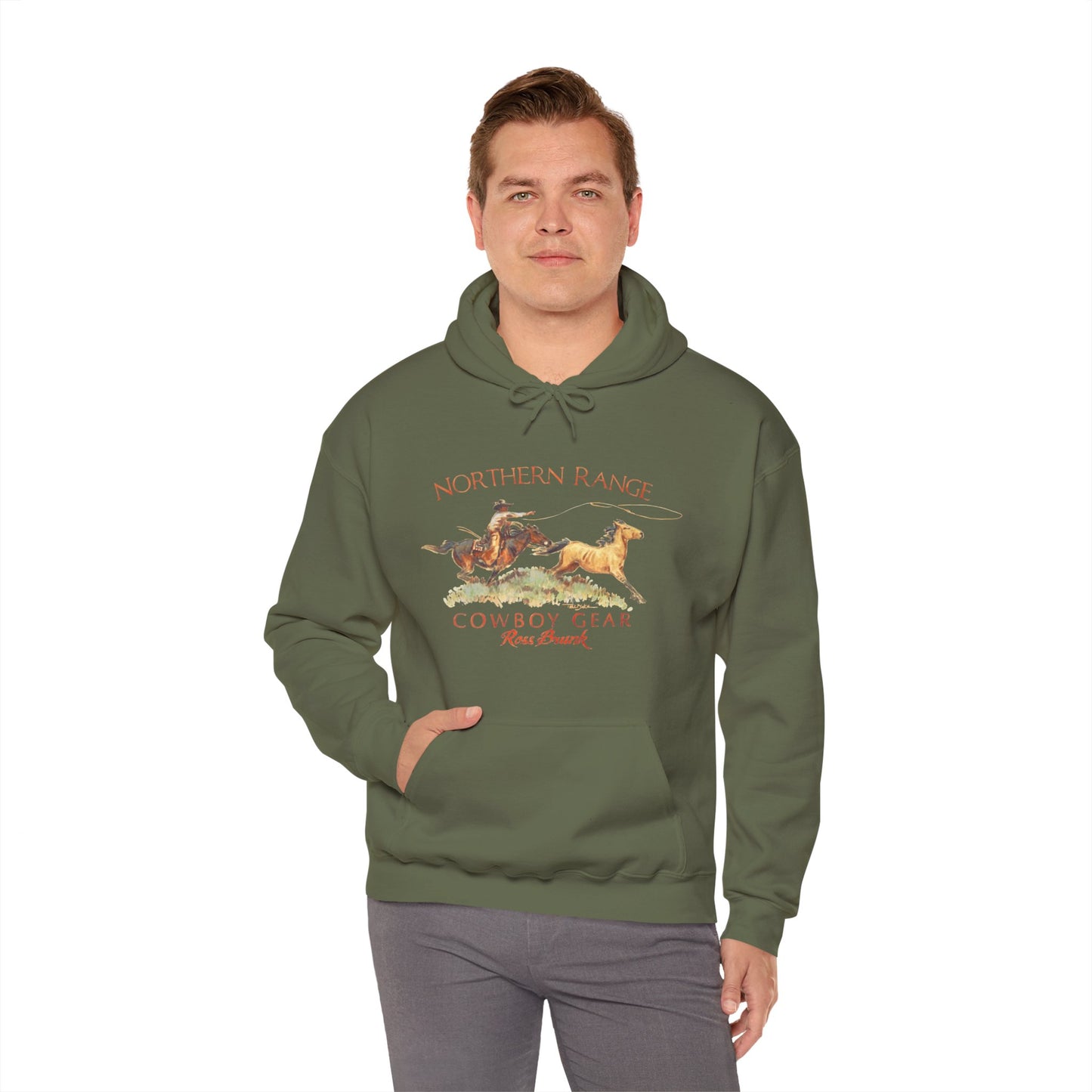 "Northern Range" Unisex Heavy Blend™ Hooded Sweatshirt
