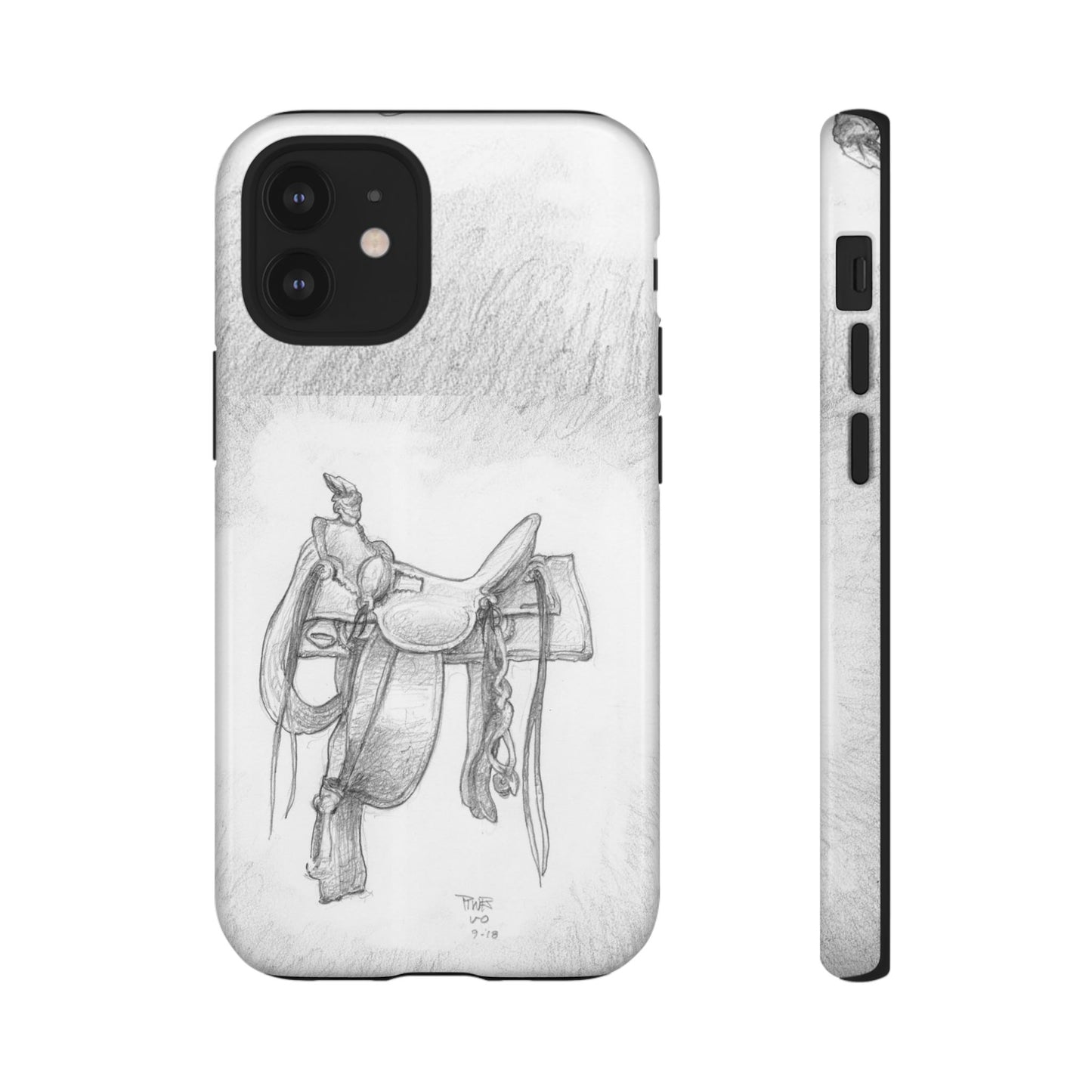 "Trail Dust and Saddle Leather" Tough Case