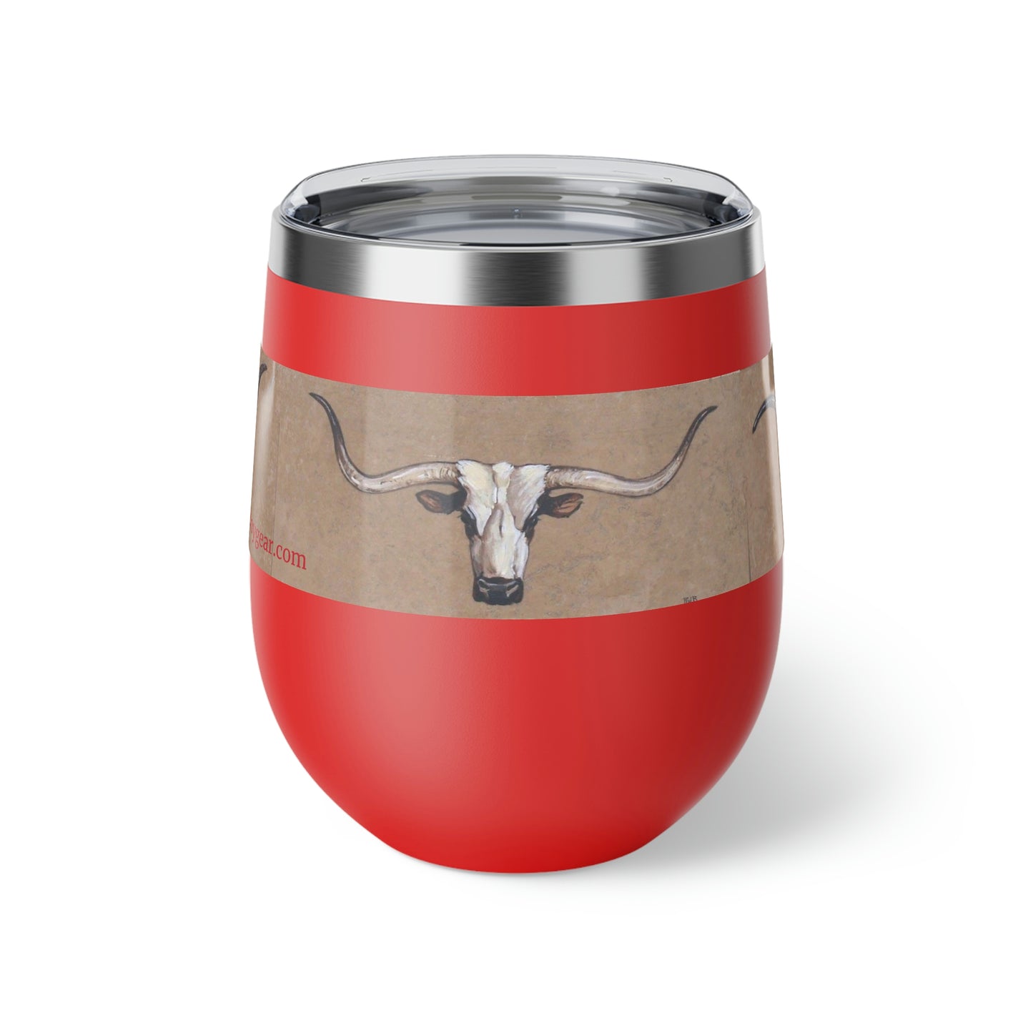 "The Longhorns" Copper Vacuum Insulated Cup, 12oz